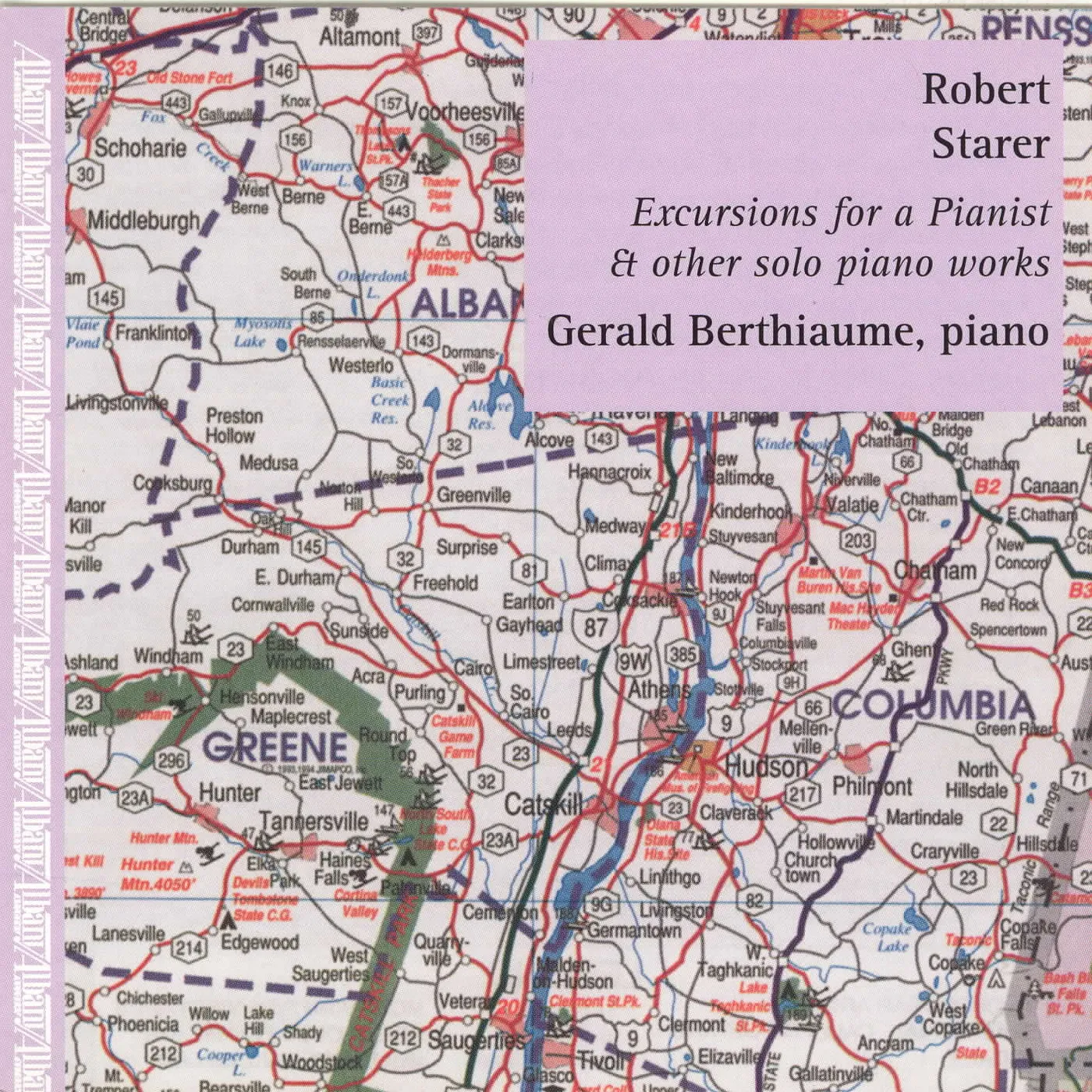 Robert Starer EXCURSIONS FOR A PIANIST CD