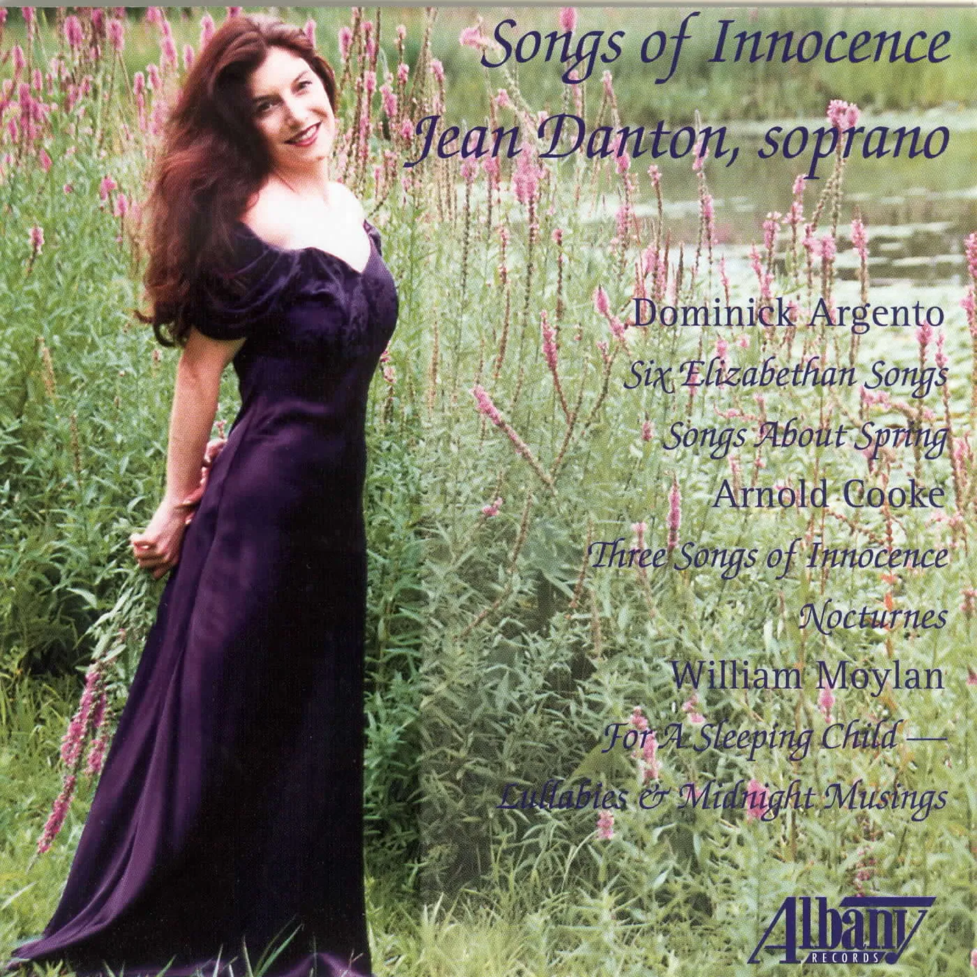 Jean Danton SINGS WORKS BY ARGENTO, COOKE & MOYLAN CD