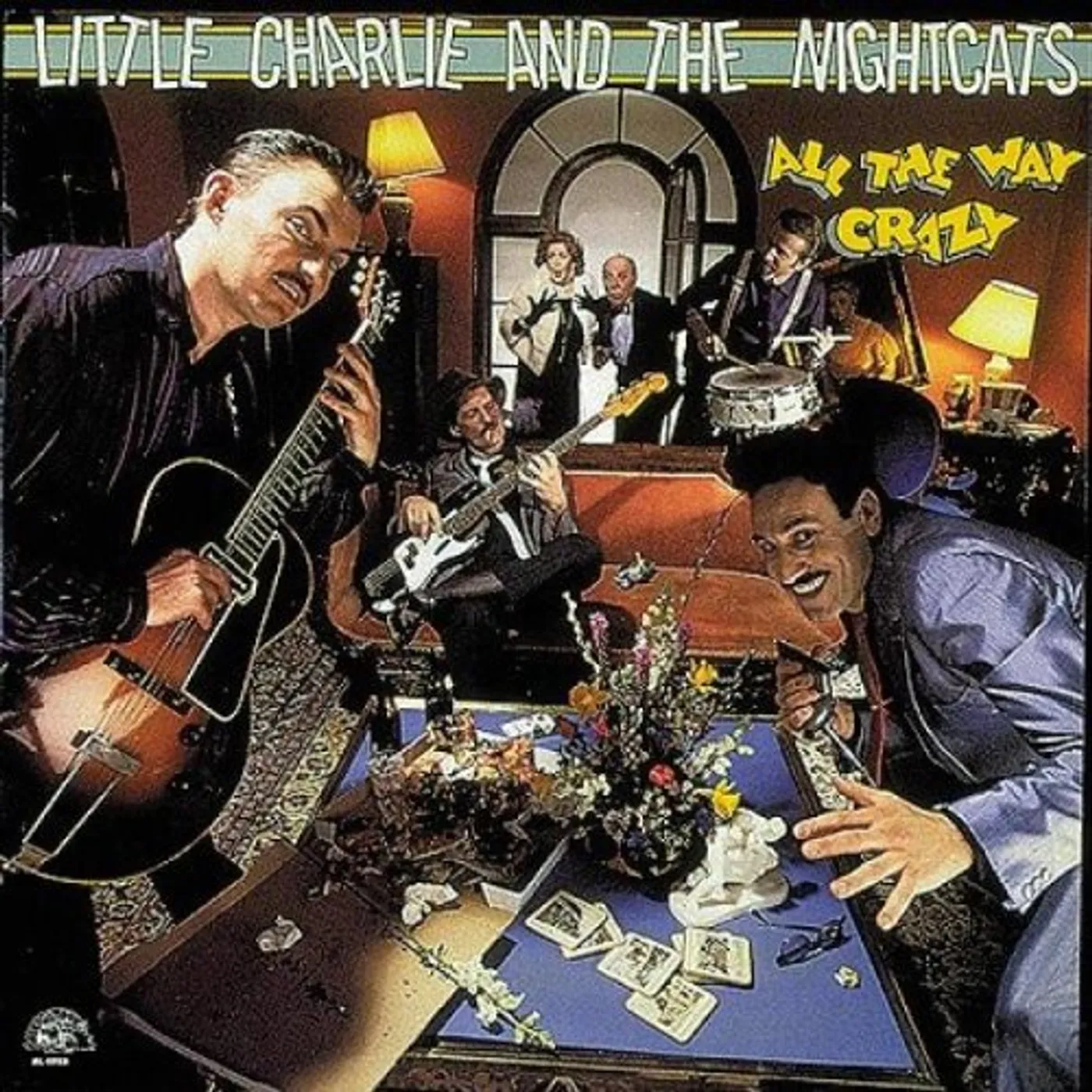 Little Charlie & The Nightcats ALL THE WAY CRAZY CD