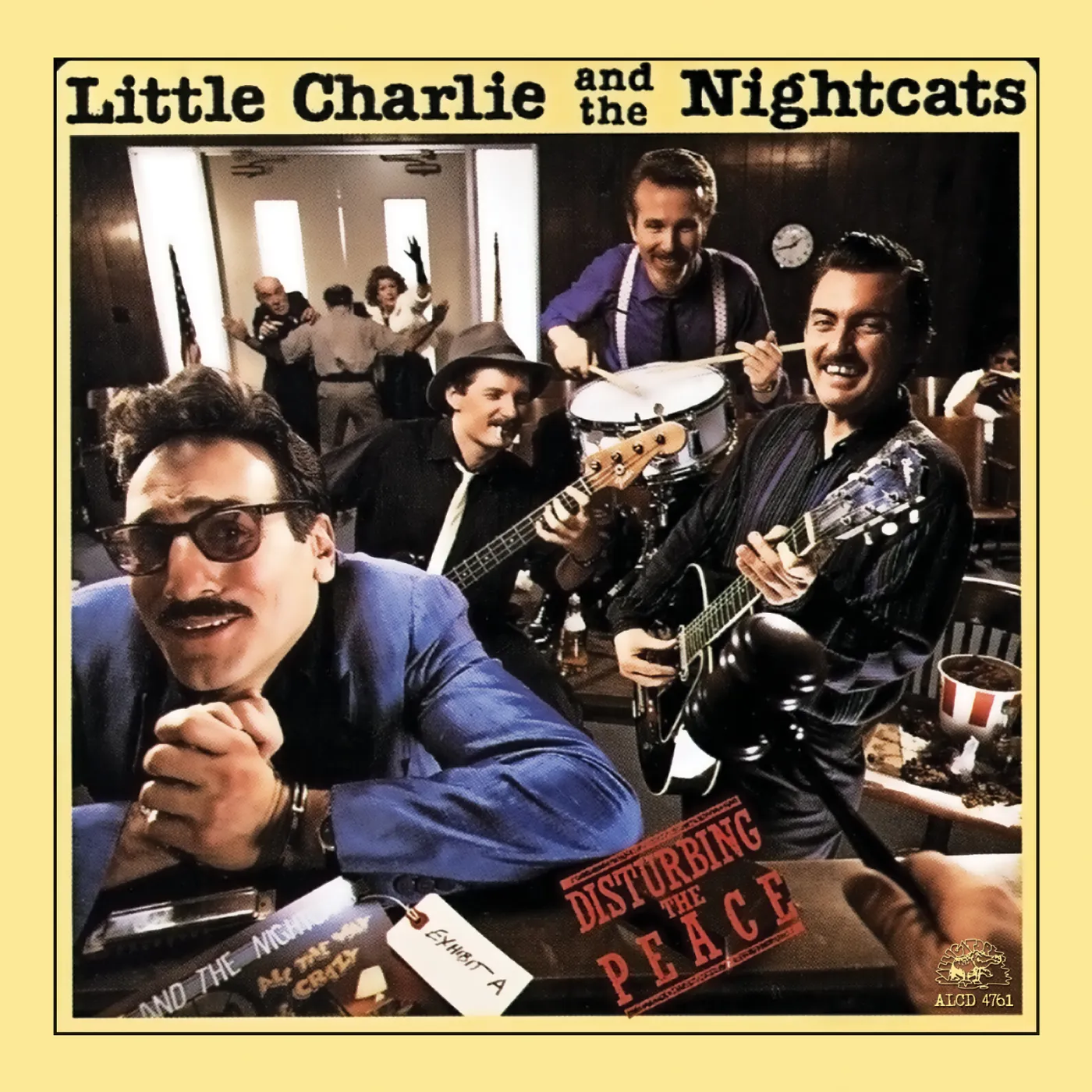 Little Charlie & The Nightcats DISTURBING THE PEACE CD