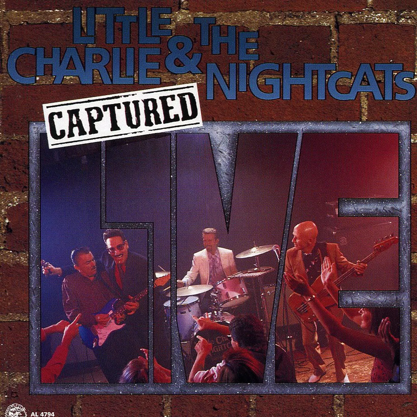 Little Charlie & The Nightcats CAPTURED LIVE CD