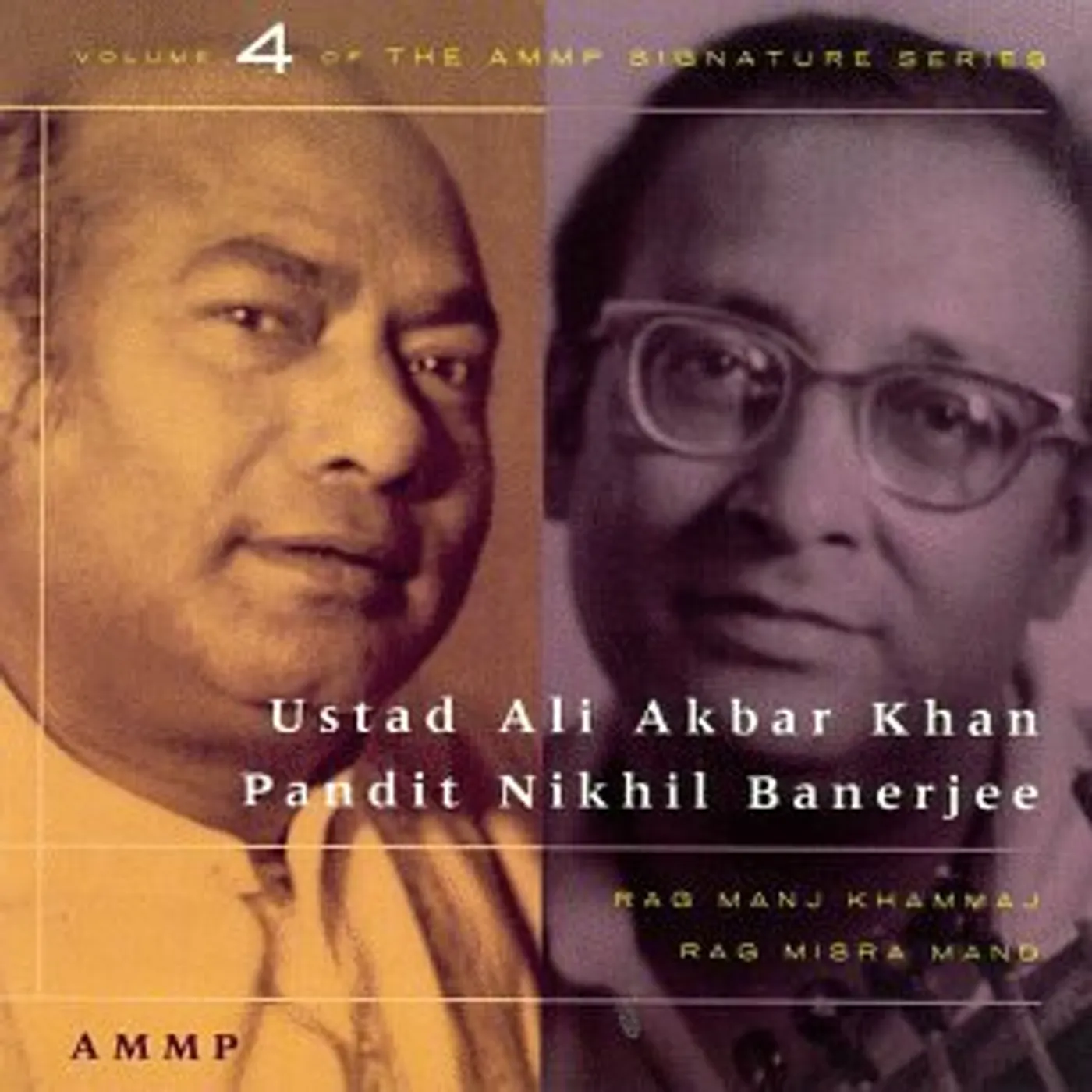 Ustad Ali Akbar Khan / Pandit Nikhil Banerjee SIGNATURE SERIES 4 CD