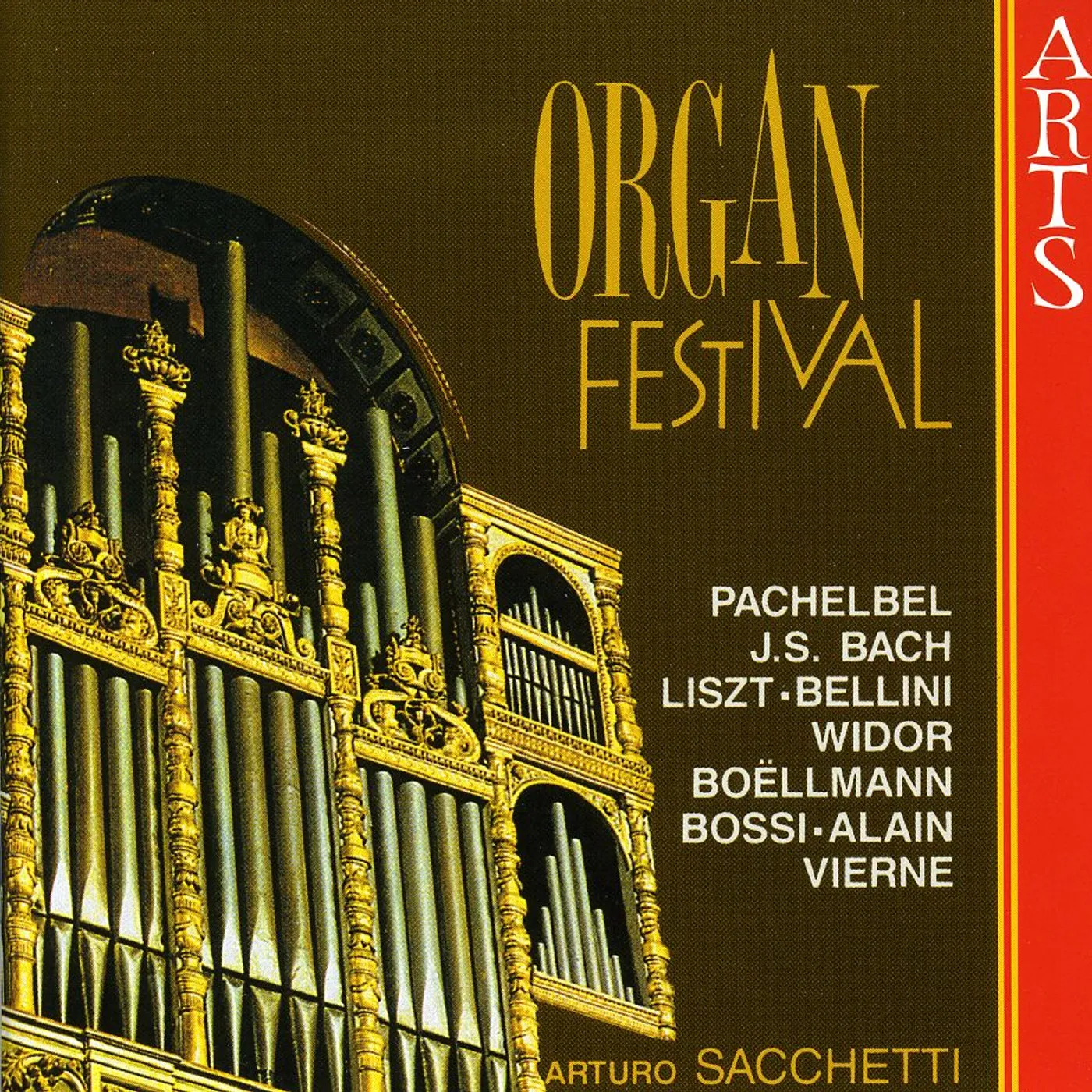Arturo Sacchetti ORGAN FESTIVAL CD