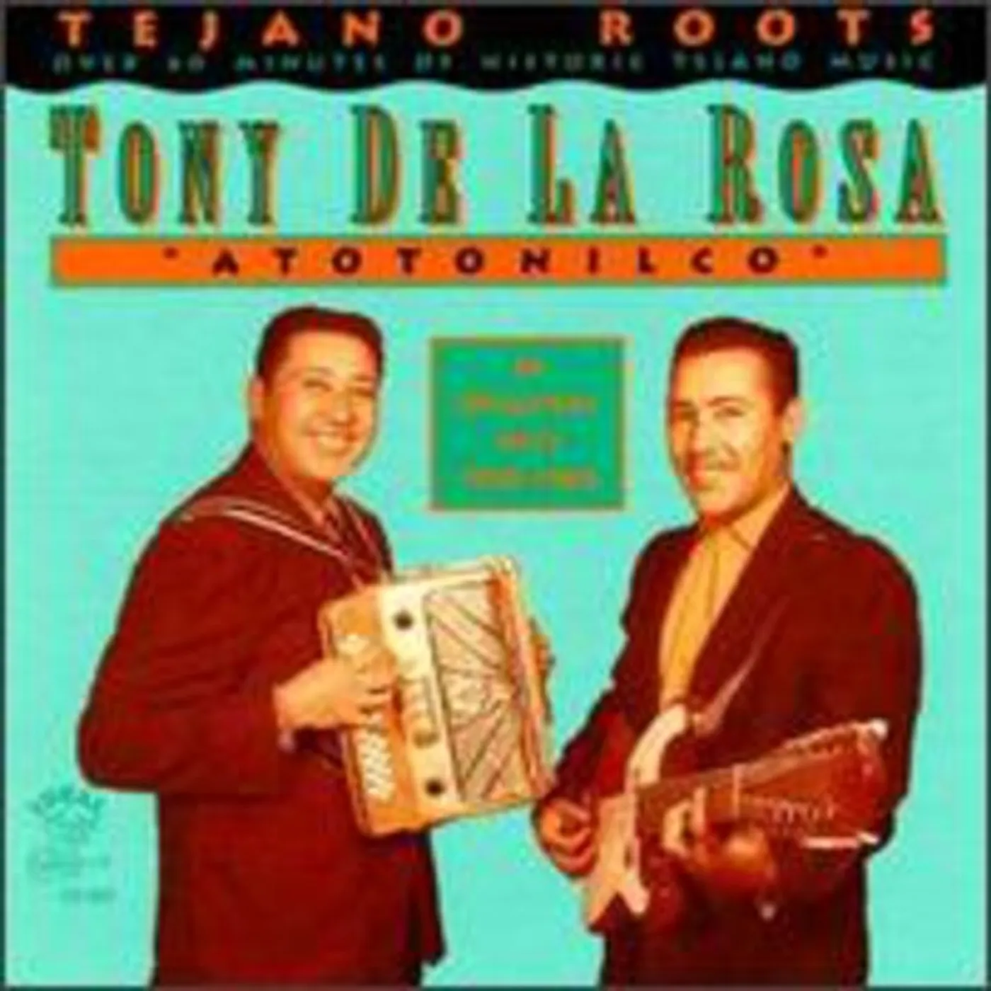 Tony De La Rosa ATOTONILCO CD