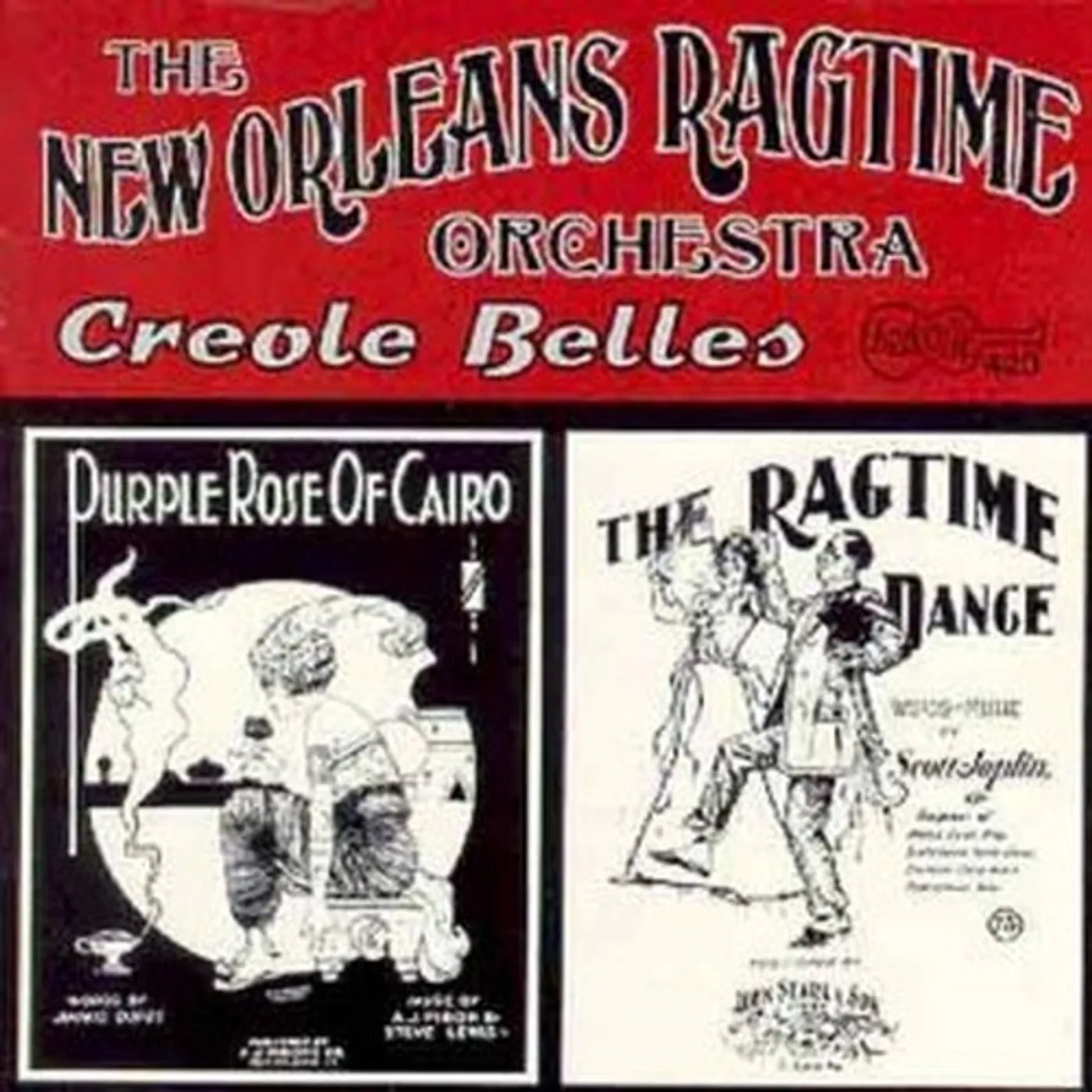 The New Orleans Ragtime Orchestra CREOLE BELLES CD