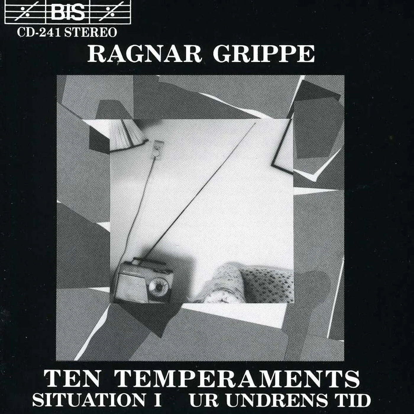 Ragnar Grippe 10 TEMPERAMENTS / SITUATION I / UR UNDRENS TID CD