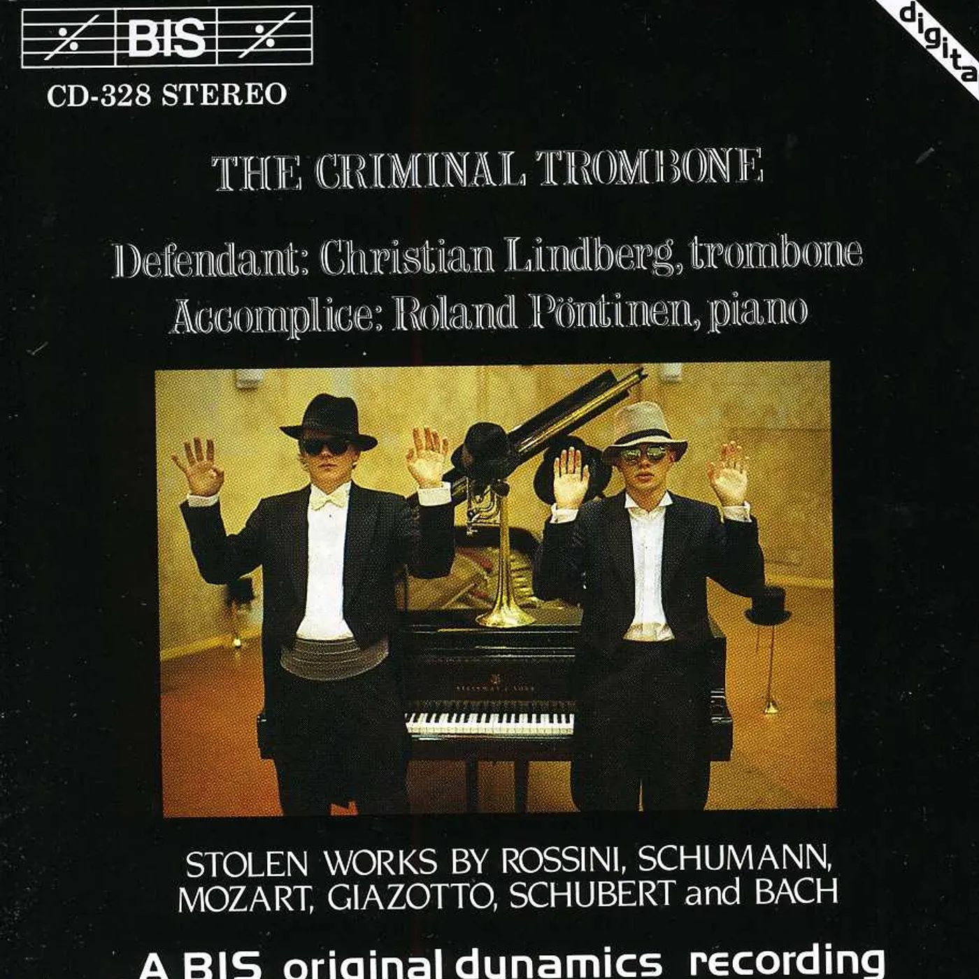 Christian Lindberg CRIMINAL TROMBONE CD