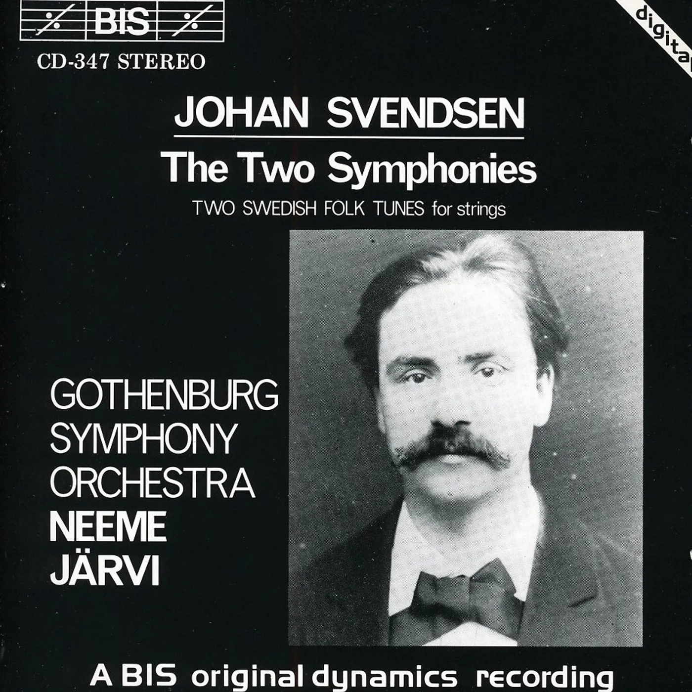 Svendsen SYMPHONIES #1 OP 4 & NO.2 OP 15 CD