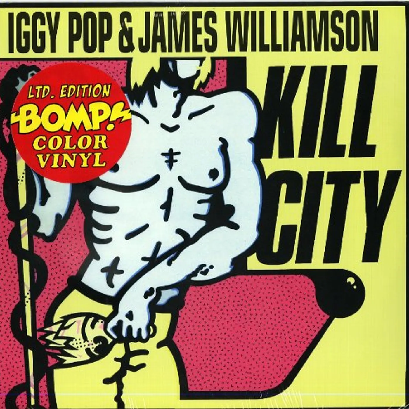 Iggy Pop & James Williamson KILL CITY Vinyl Record