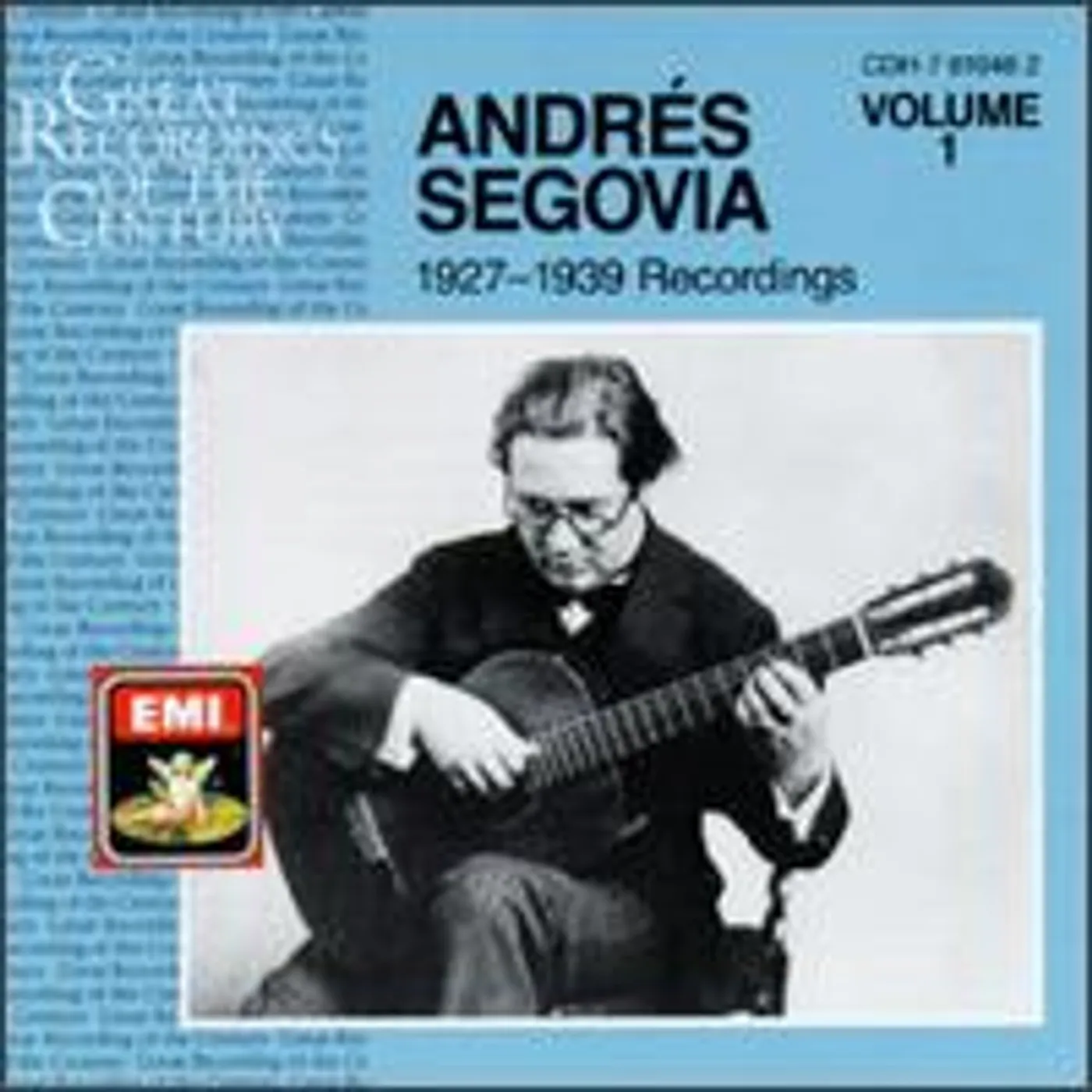 Andres Segovia 1927-1939 RECORDINGS 1 CD