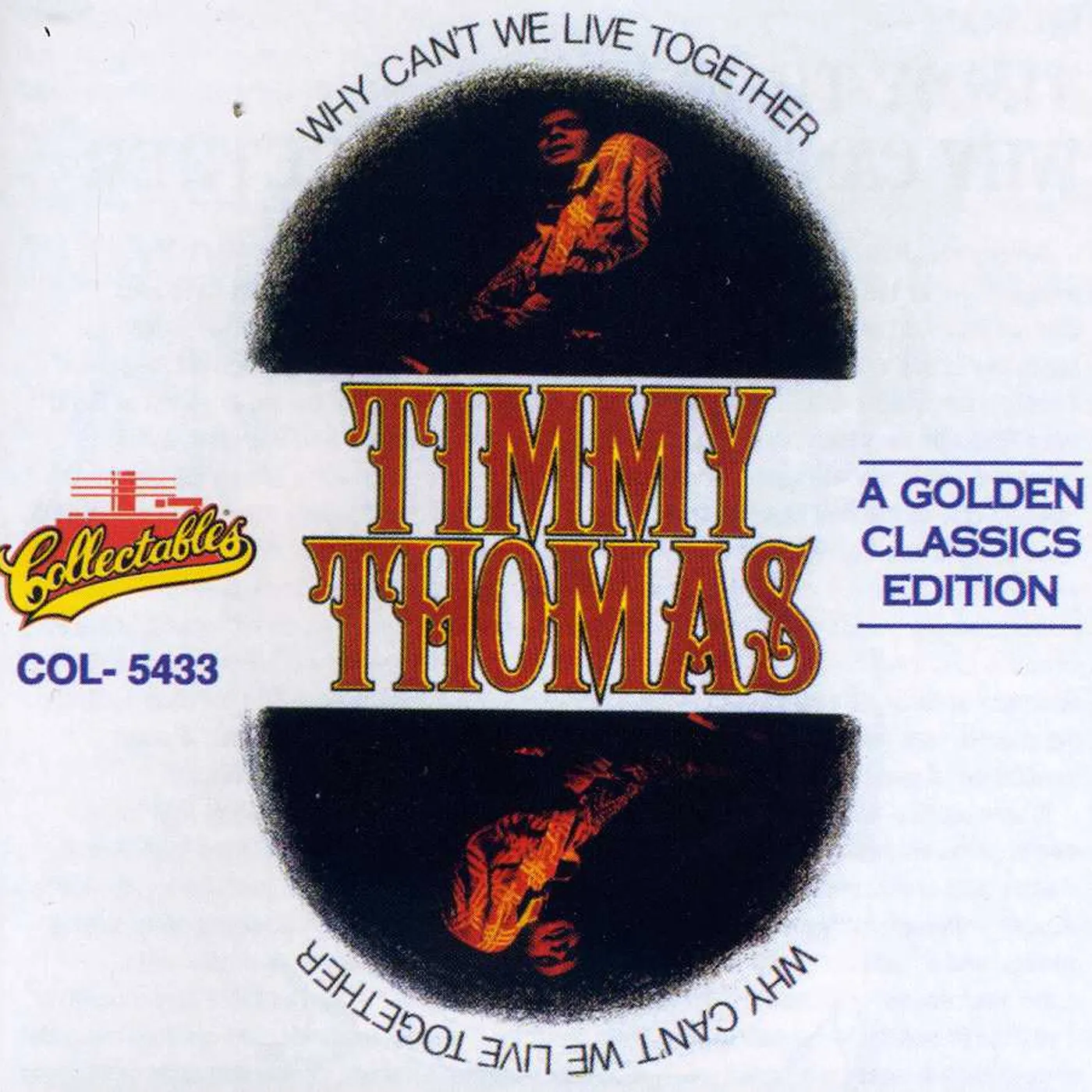 Timmy Thomas WHY CAN'T WE LIVE TOGETHER CD