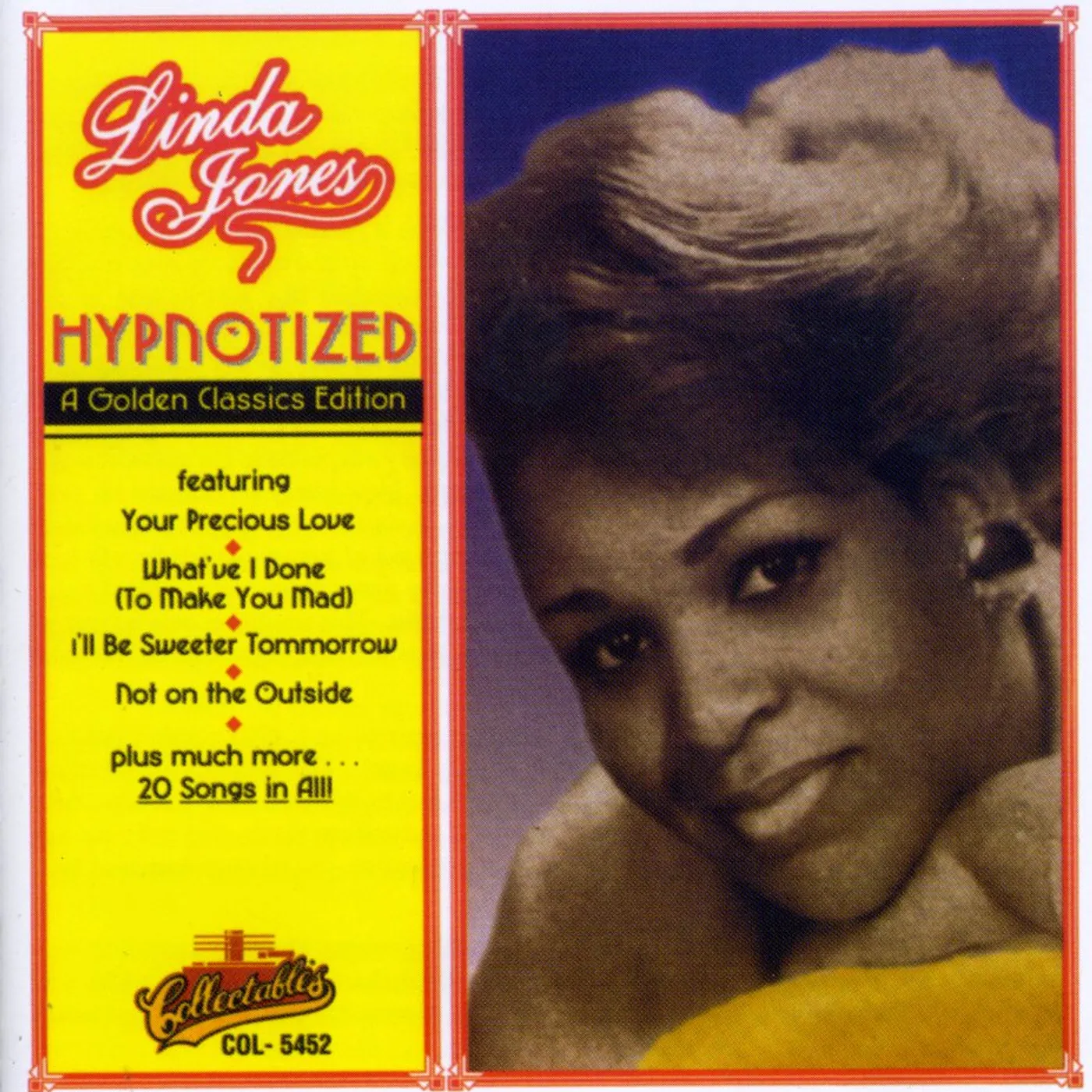 Linda Jones HYPNOTIZED: GOLDEN CLASSICS CD