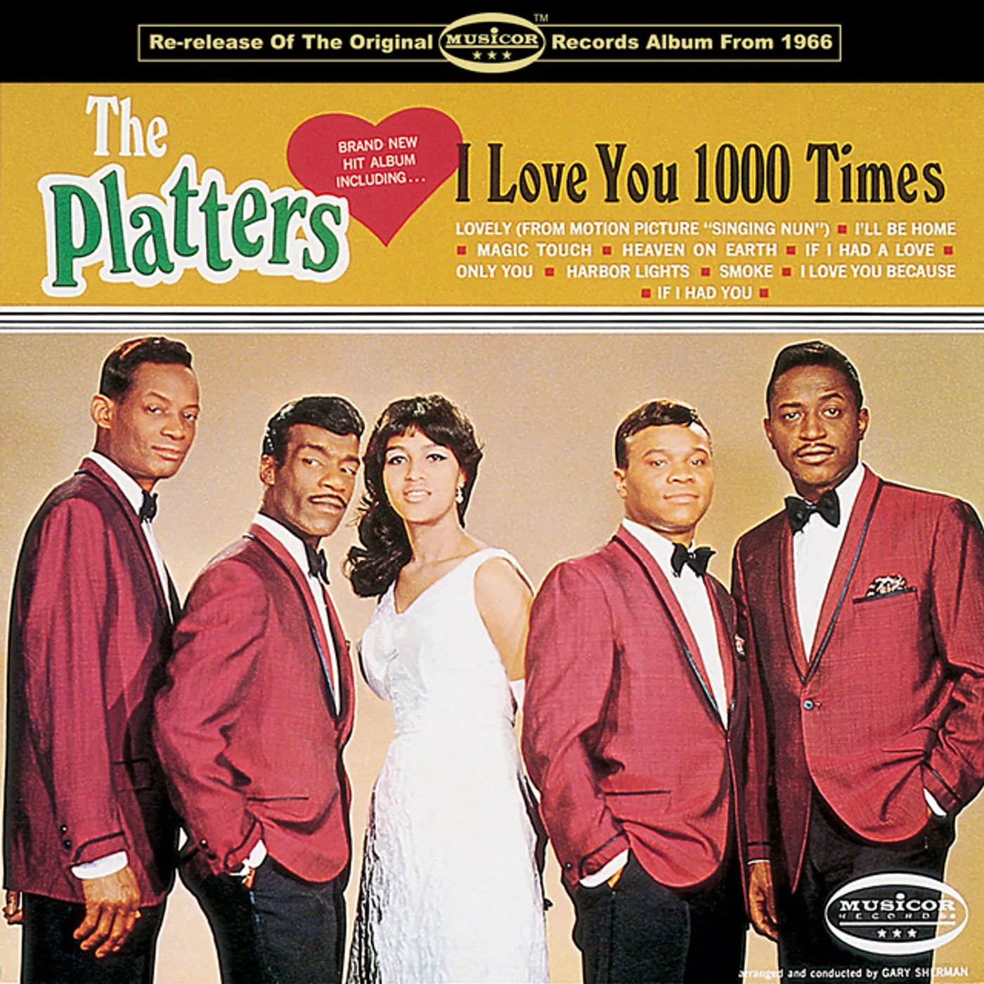 The Platters I LOVE YOU 1000 TIMES CD