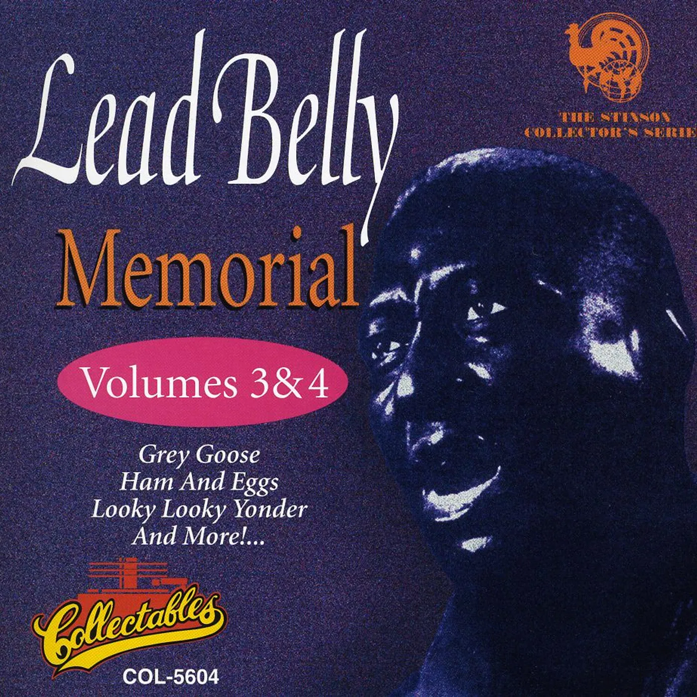 Leadbelly MEMORIAL 3 & 4 CD