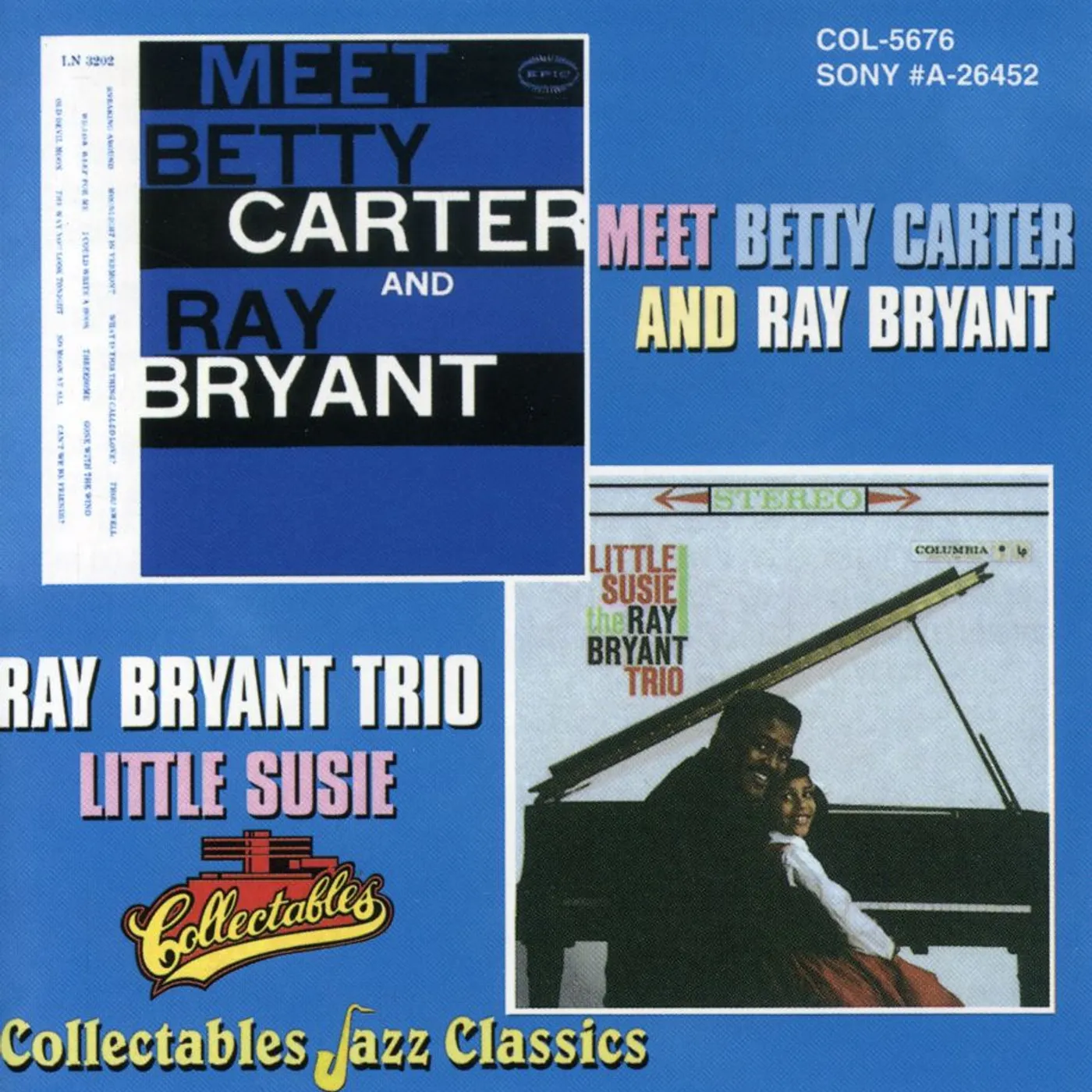 Meet Betty Carter & Ray Bryant/Little Susie CD