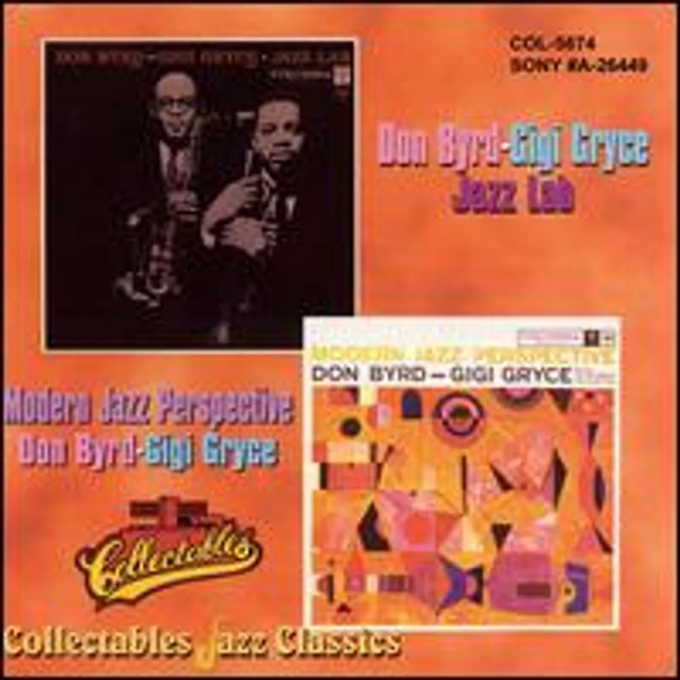Donald Byrd / Gigi Gryce JAZZ LAB & MODERN JAZZ PERSPECTIVE CD