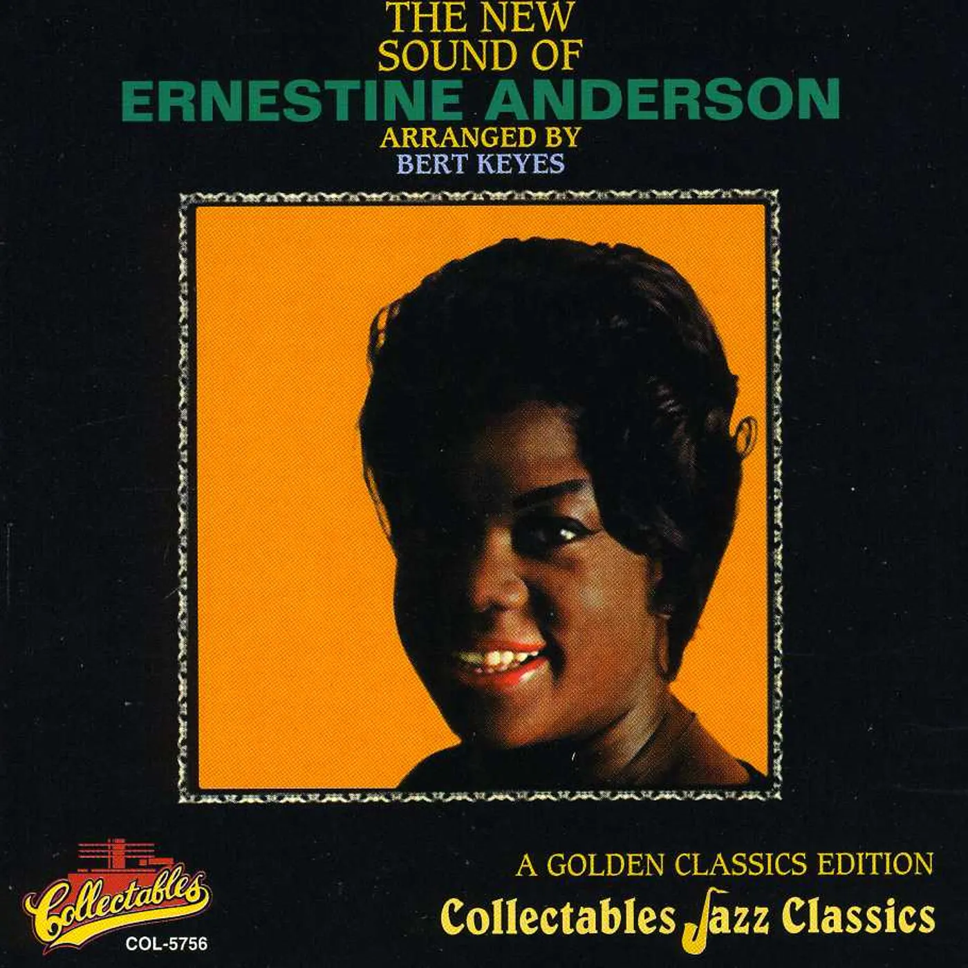 Ernestine Anderson NEW SOUND ARRANGED BY BERT KEYES - GOLDEN CLASSICS CD