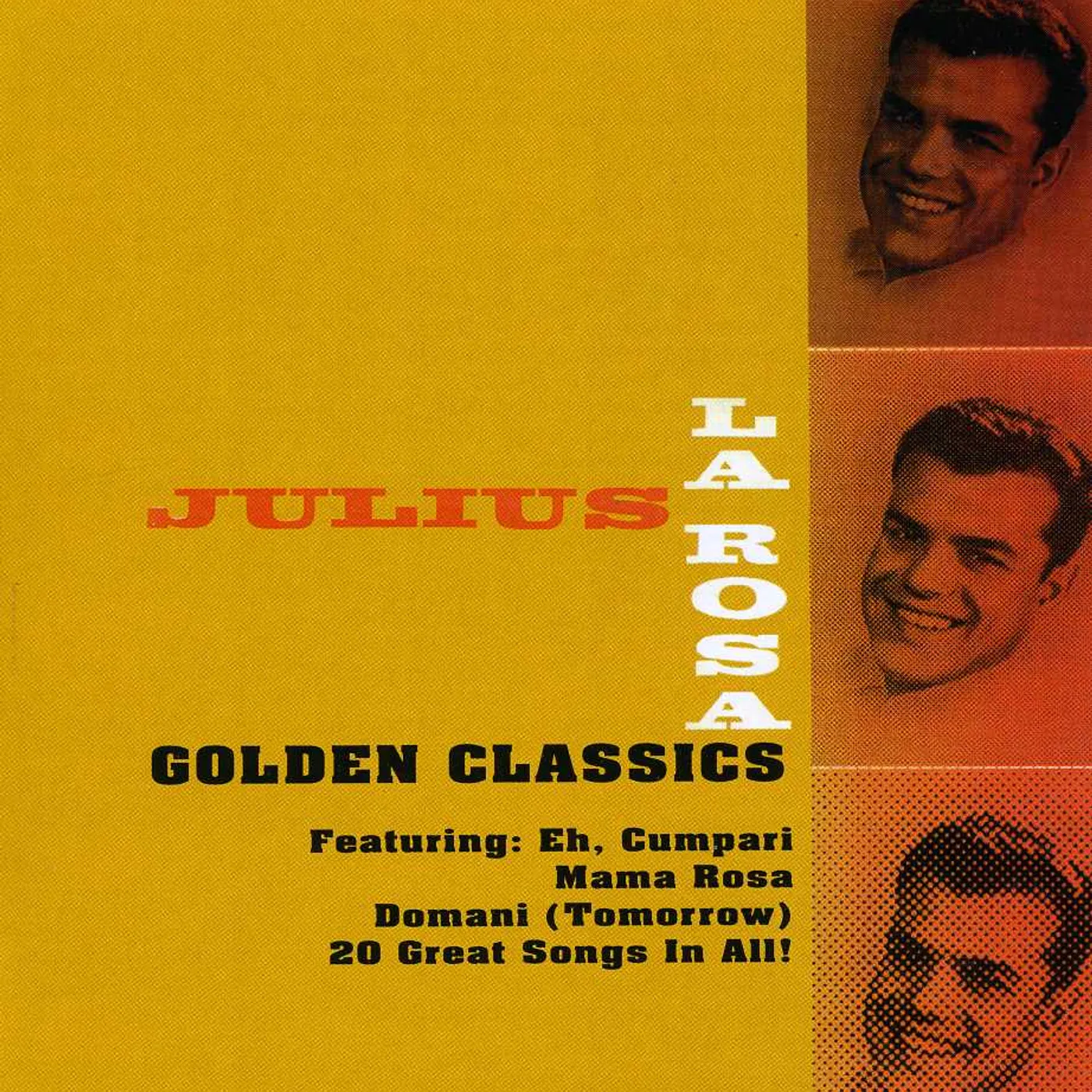 Julius LaRosa GOLDEN CLASSICS CD