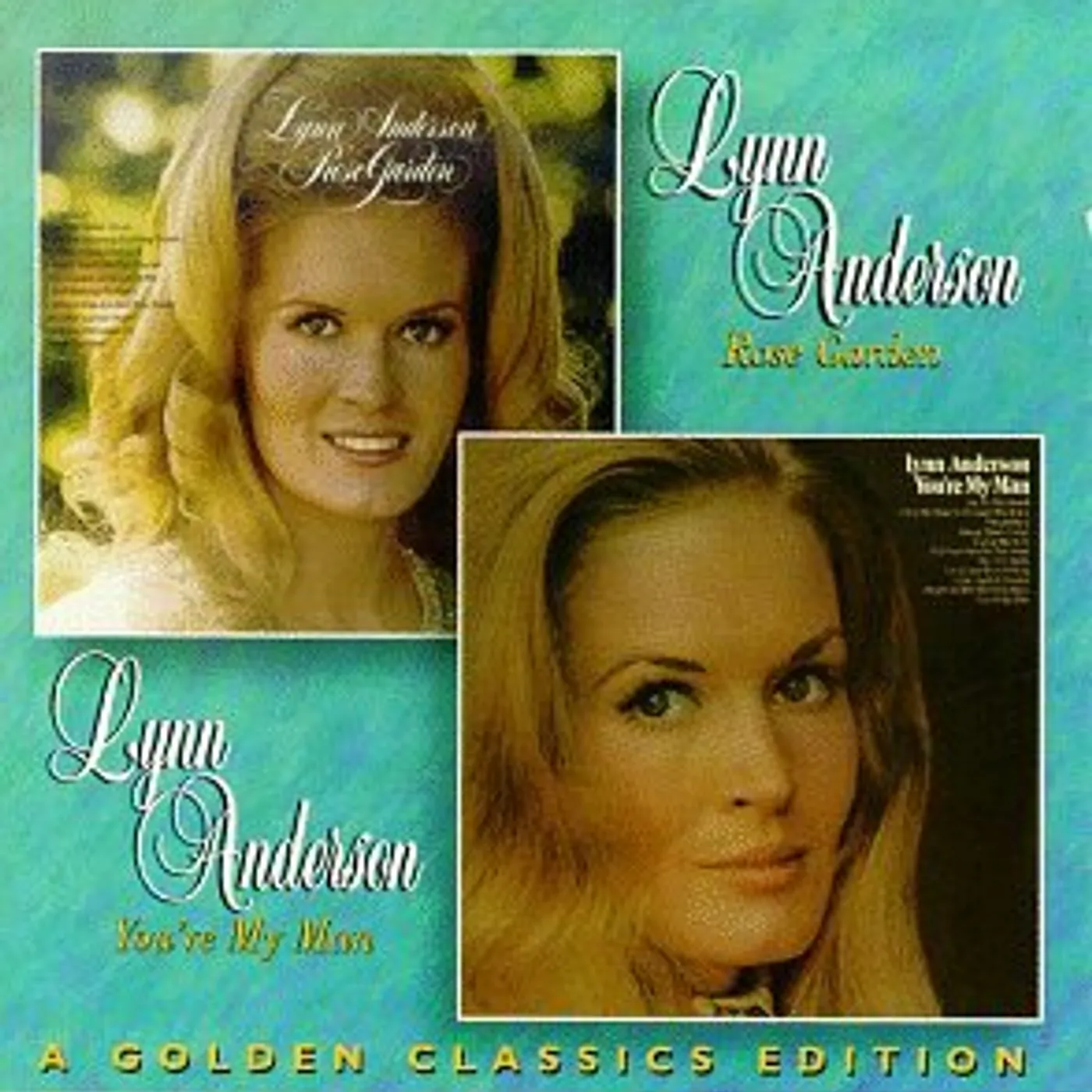 Lynn Anderson ROSE GARDEN YOU'RE MY MAN CD
