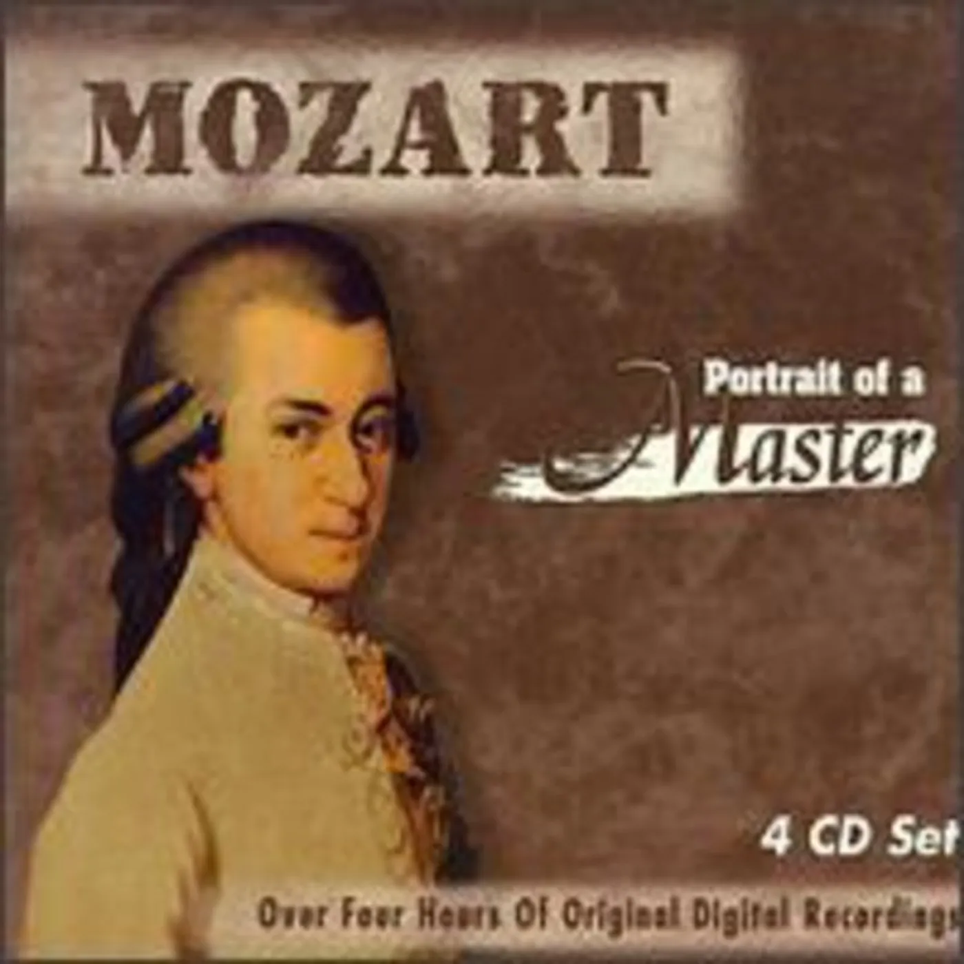 Wolfgang Amadeus Mozart PORTRAIT OF A MASTER CD