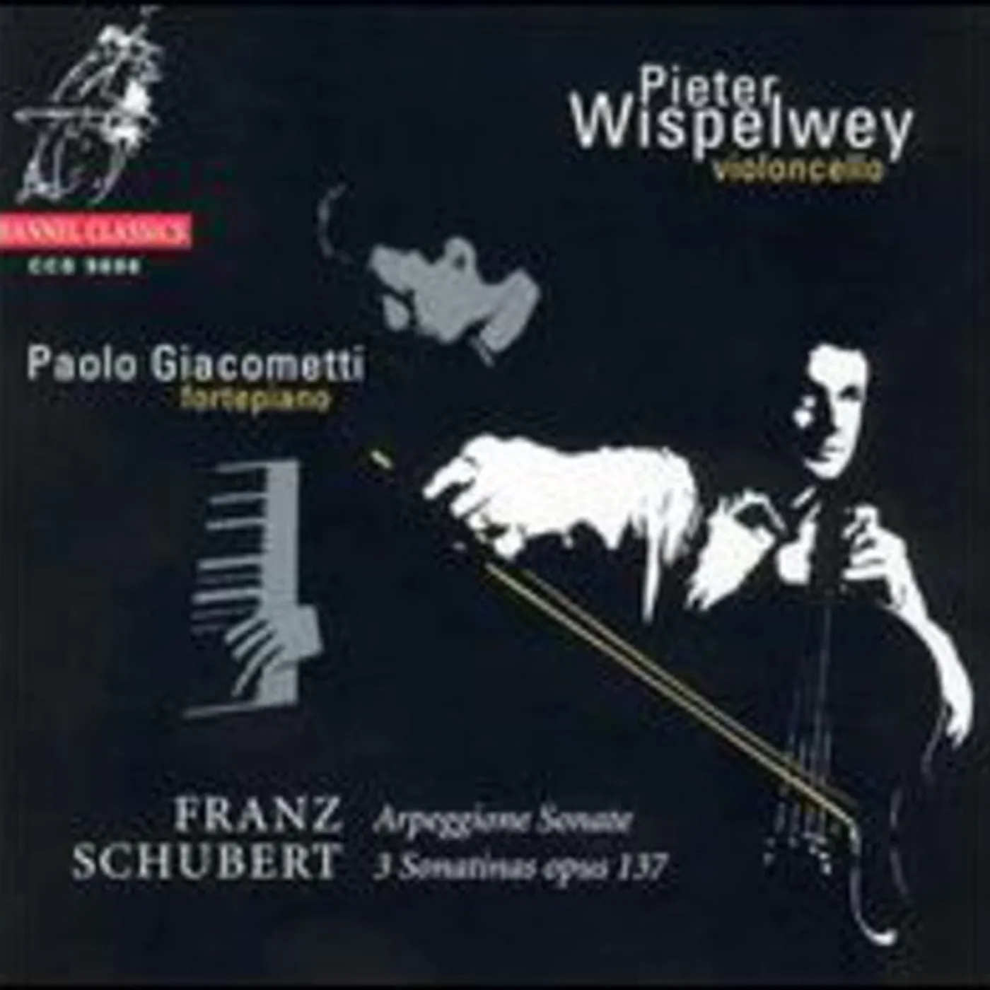 Schubert / Wispelwey / Giacometti ARPEGGIONE SONATA CD