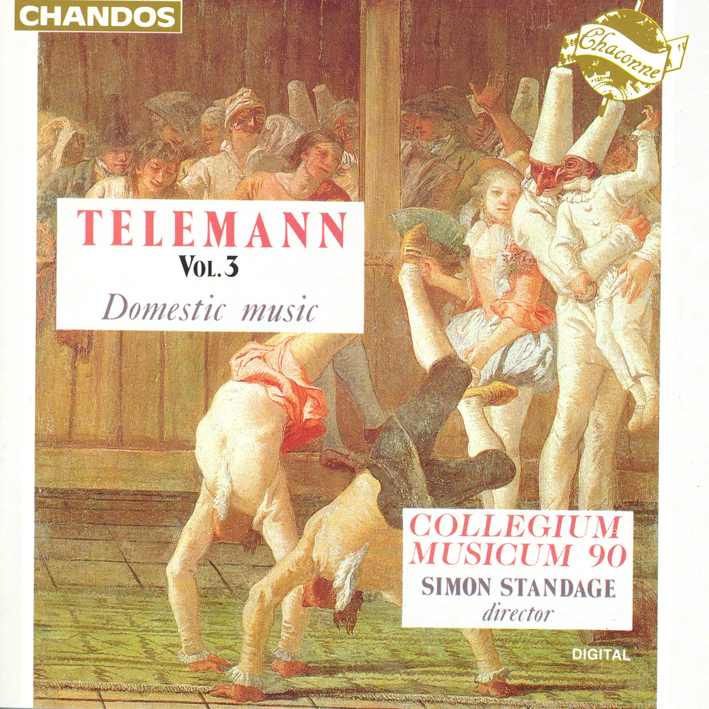 Telemann DOMESTIC MUSIC 3 CD