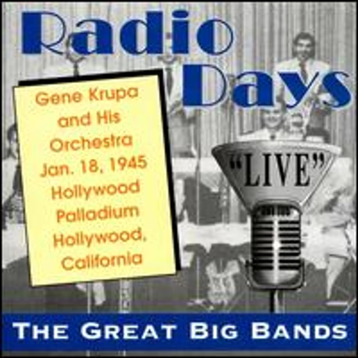 Gene Krupa HOLLYWOOD PALLADIUM CD