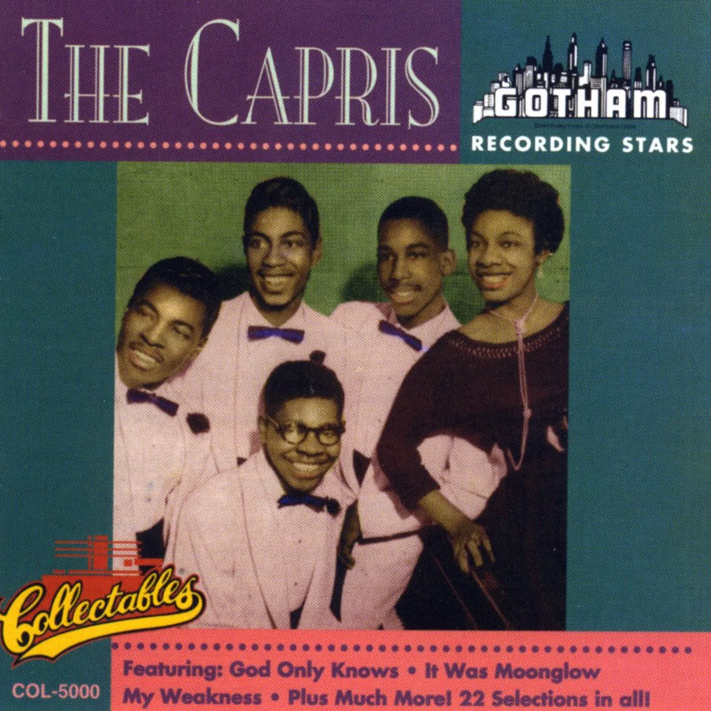Capris GOTHAM RECORDING STARS CD