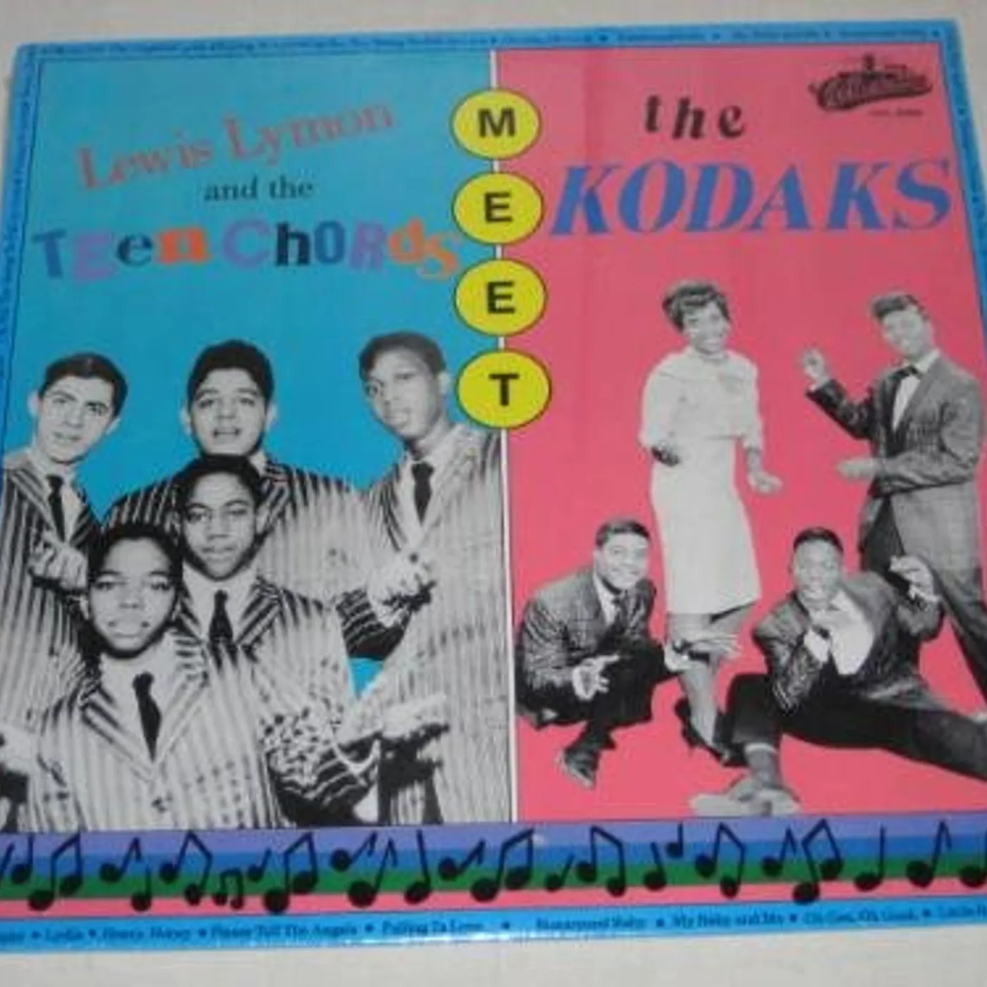 Lewis Lymon MEET THE KODAKS Vinyl Record
