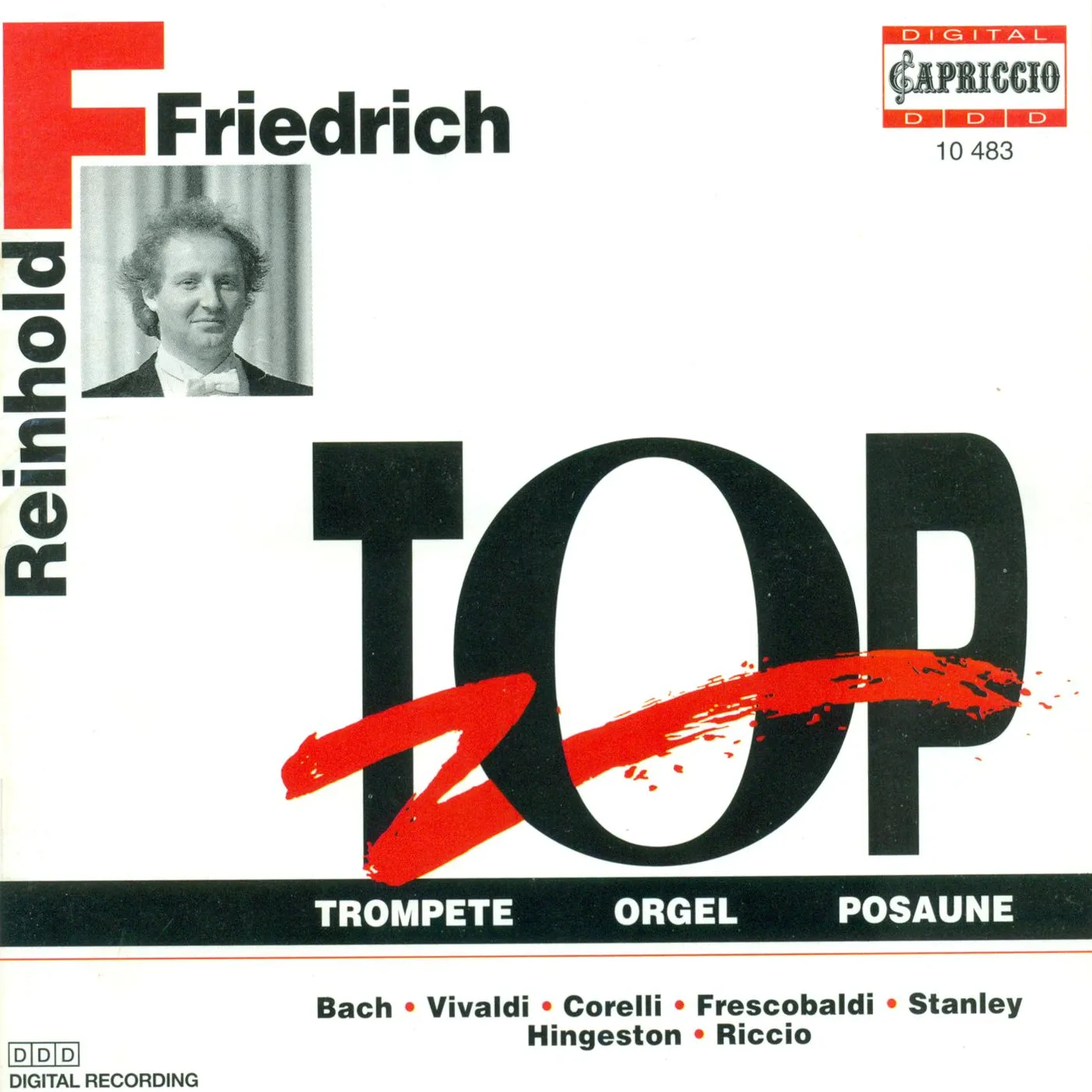 Reinhold Friedrich TRUMPET-ORGAN-TROMBONE CD