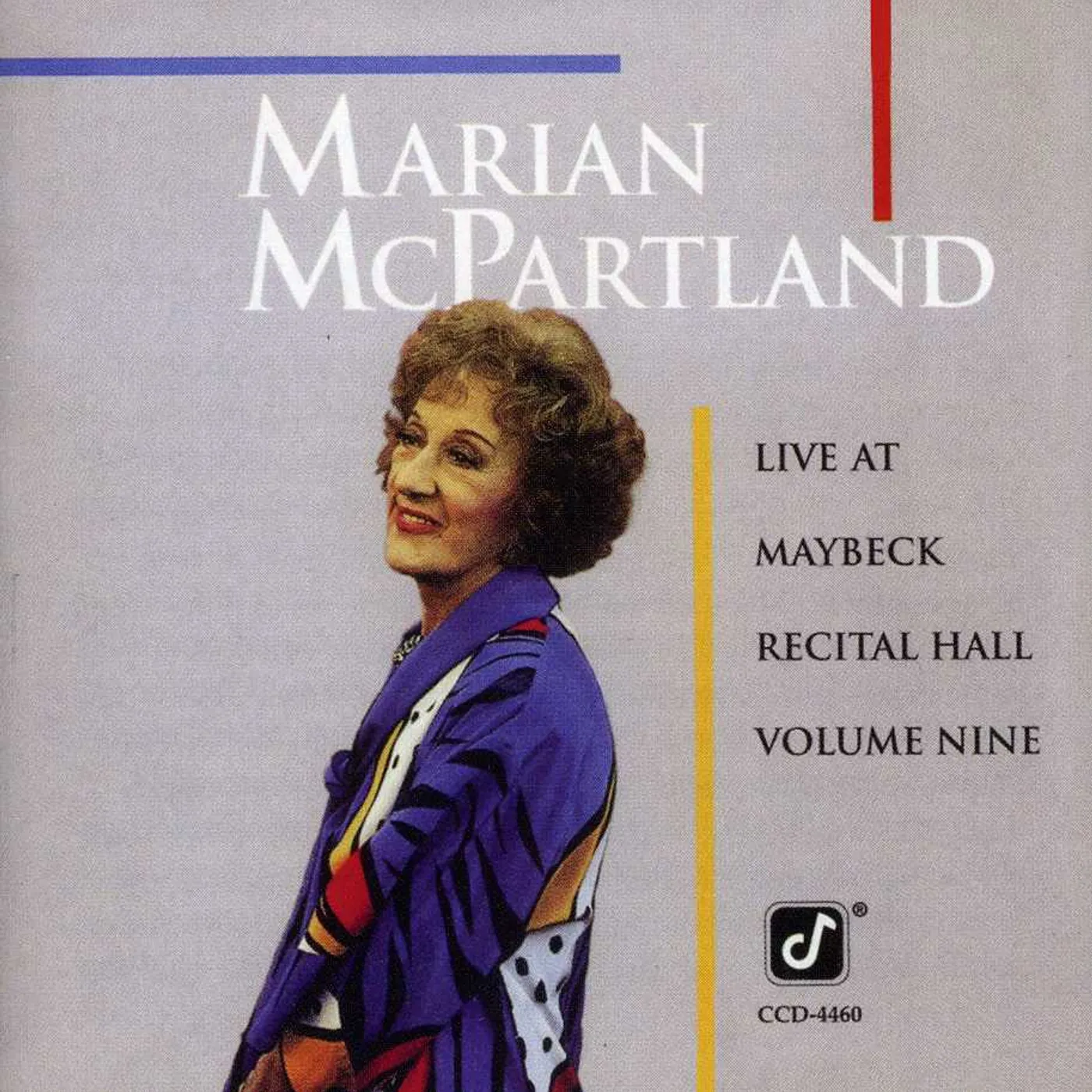 Marian McPartland LIVE AT MAYBECK 9 CD