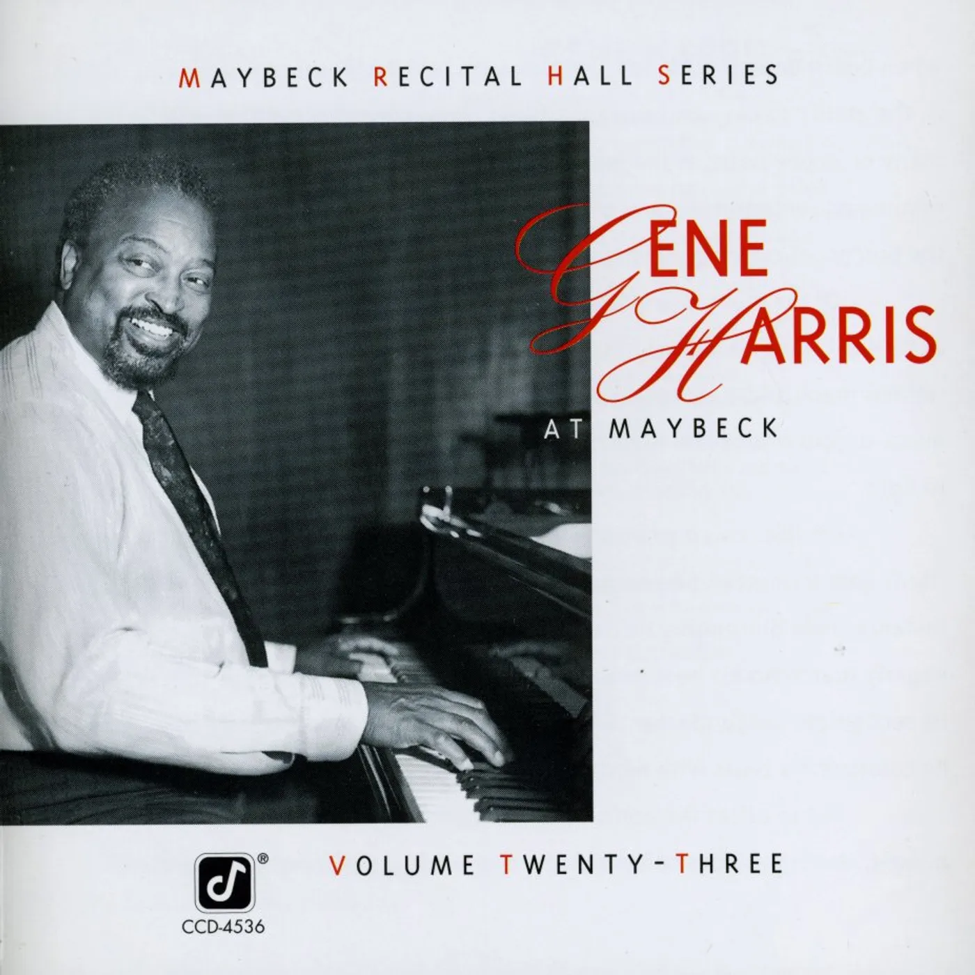 Gene Harris LIVE AT MAYBECK 23 CD