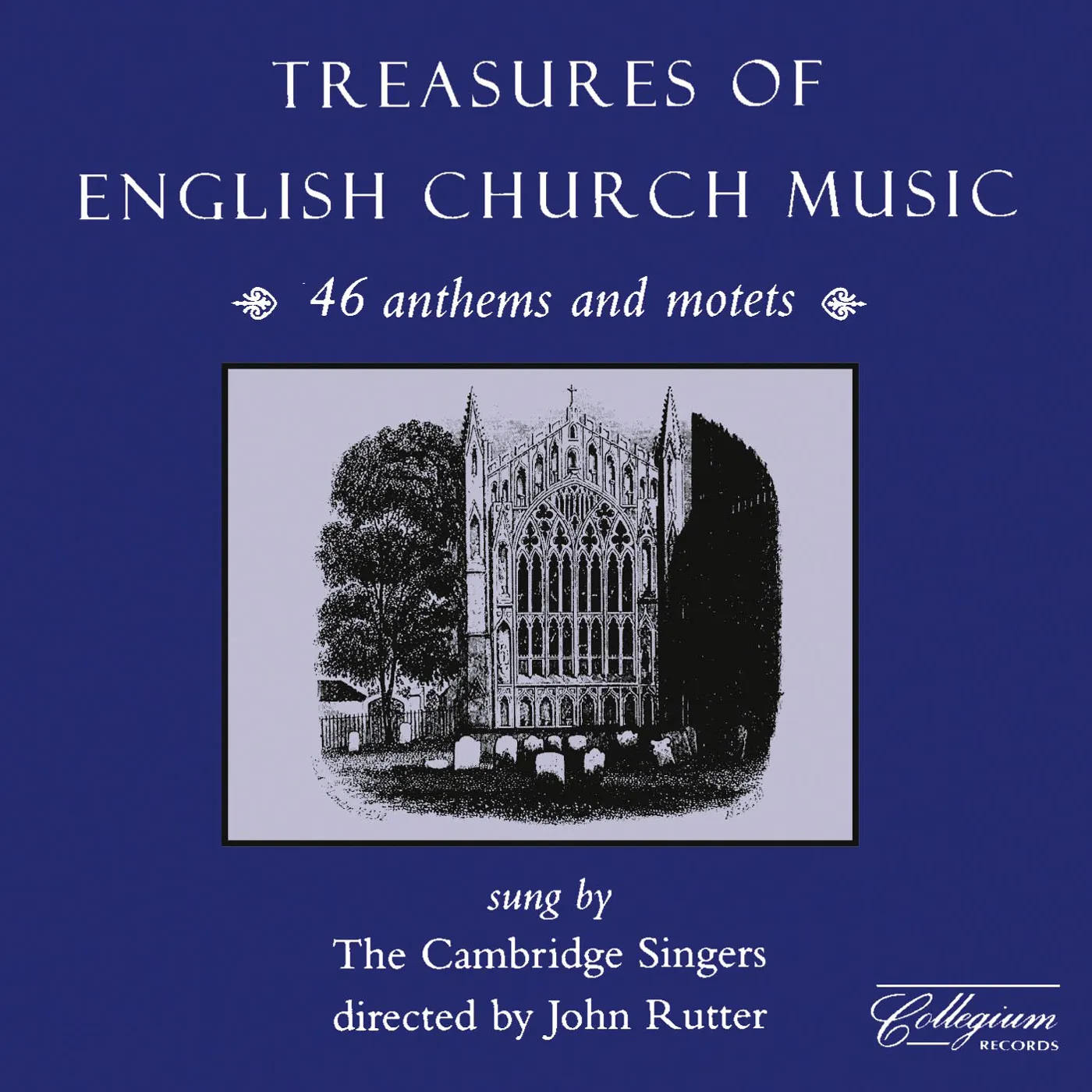 The Cambridge Singers TREASURES OF ENGLISH CHURCH MUSIC CD