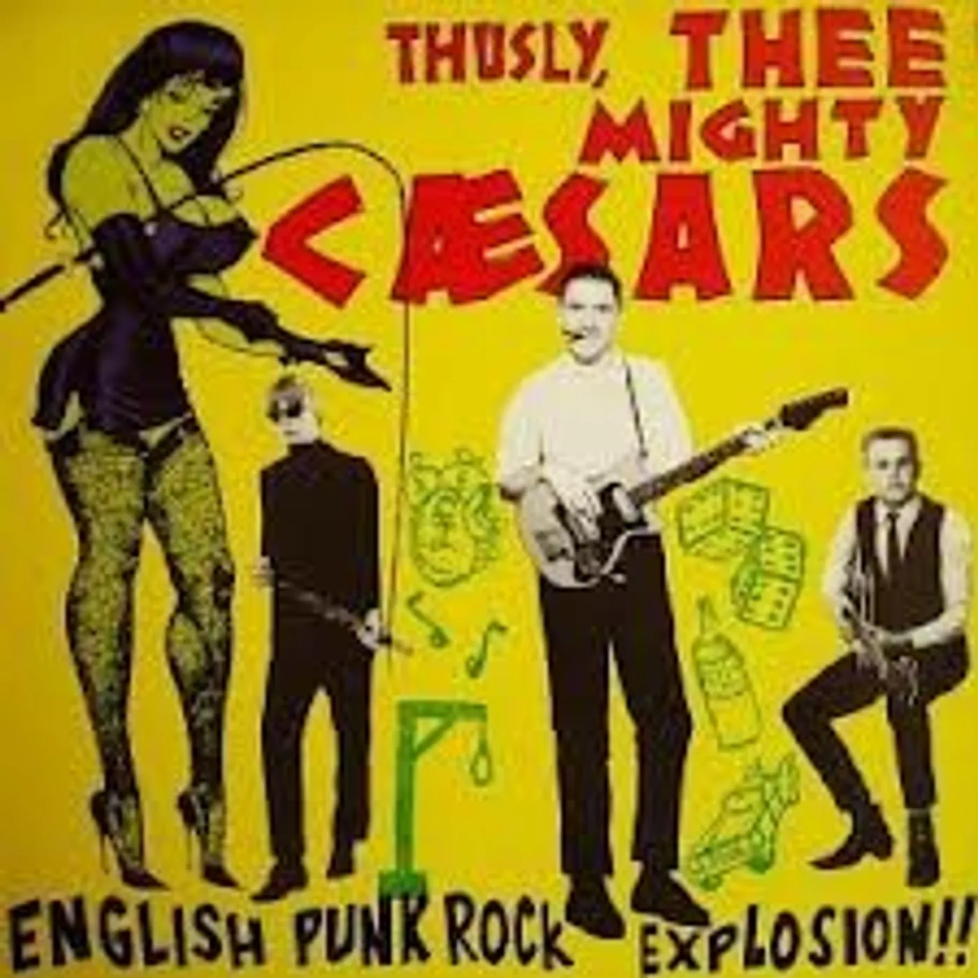 Thee Mighty Caesars ENGLISH PUNK ROCK Vinyl Record