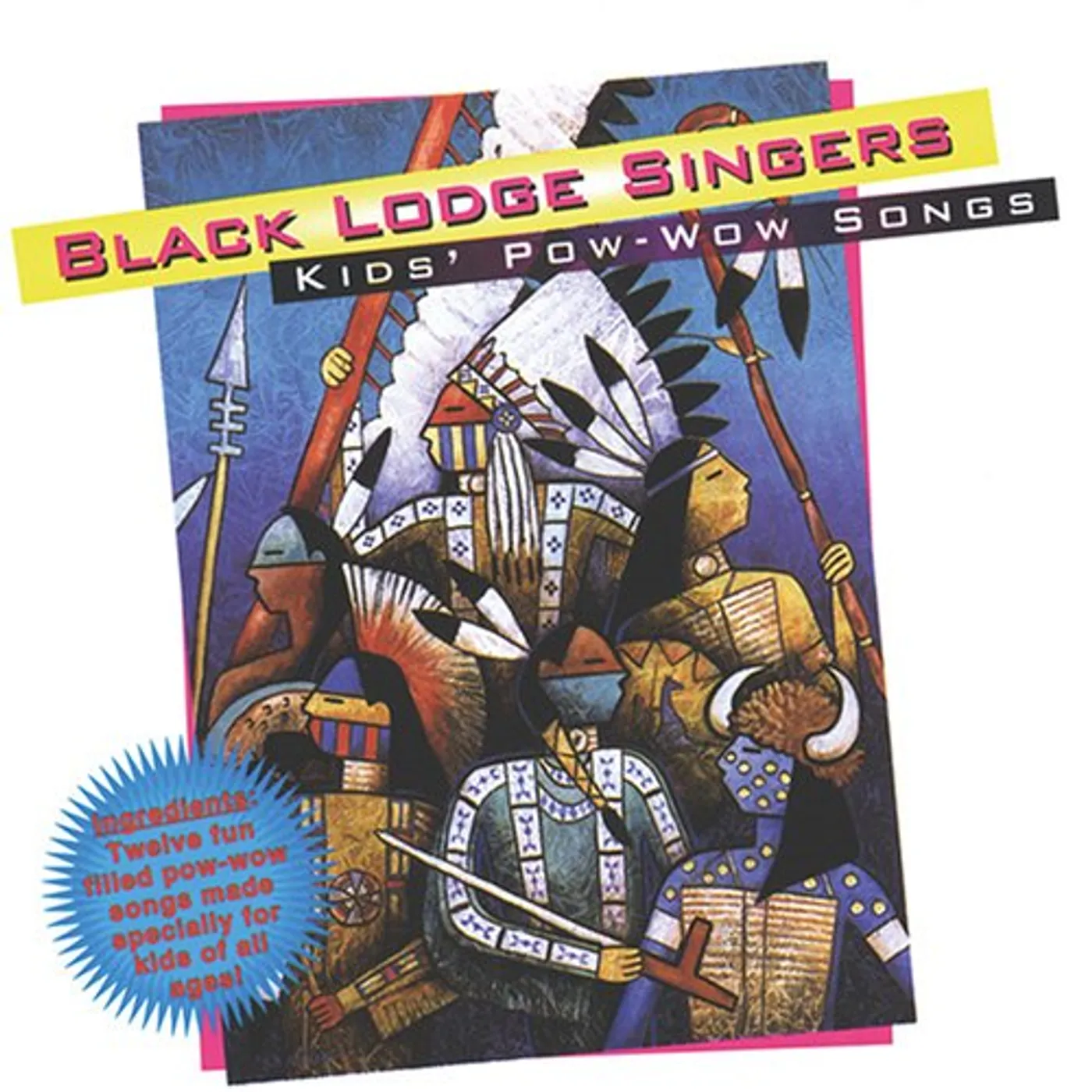 Black Lodge Singers KID'S POW-WOW SONGS CD