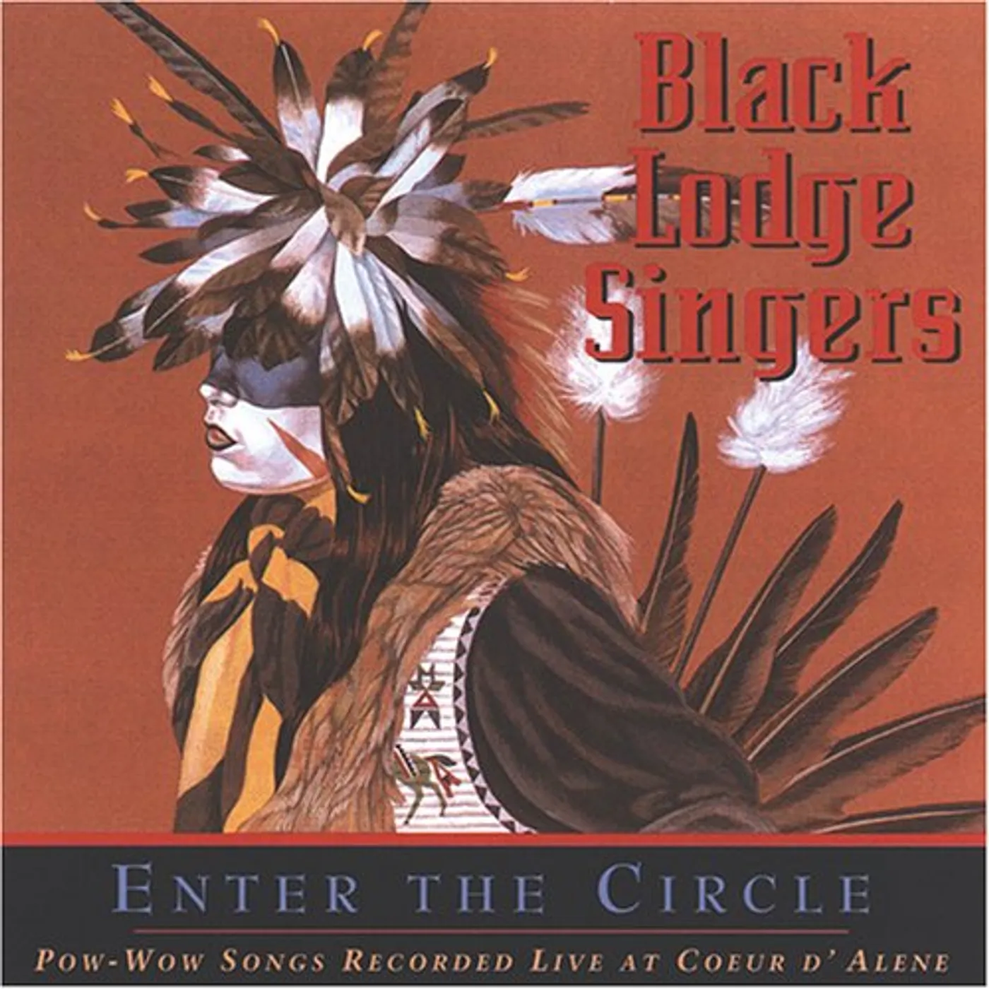 Black Lodge Singers POW-WOW SONGS RECORDED LIVE CD