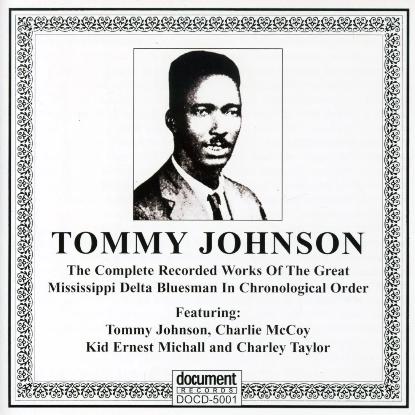 Tommy Johnson 1928-1929 COMPLETE RECORDED WORKS CD