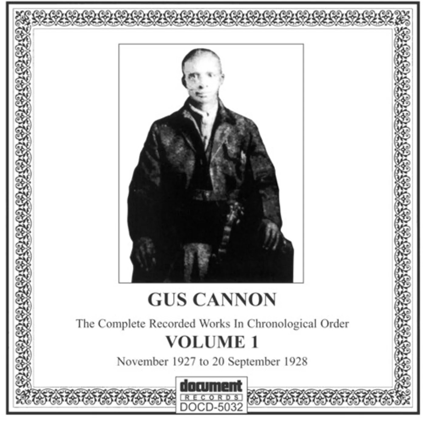 Gus Cannon COMPLETE RECORDED WORKS 1 (1927-28) CD