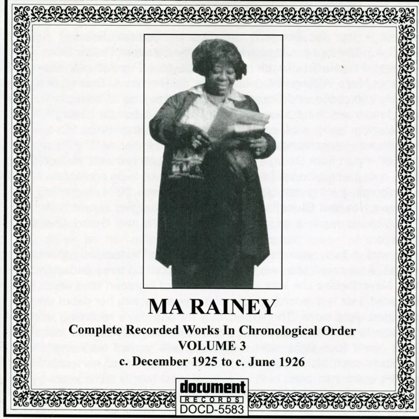 Ma Rainey COMPLETE 3 CD