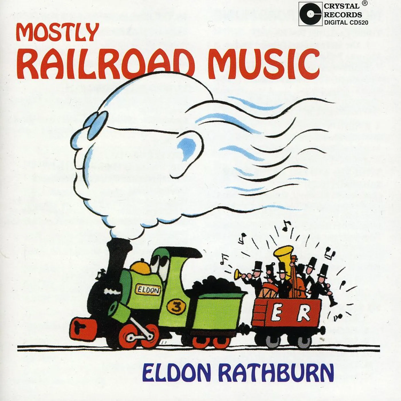 Atlantic Brass Quintet MOSTLY RAILROAD MUSIC CD