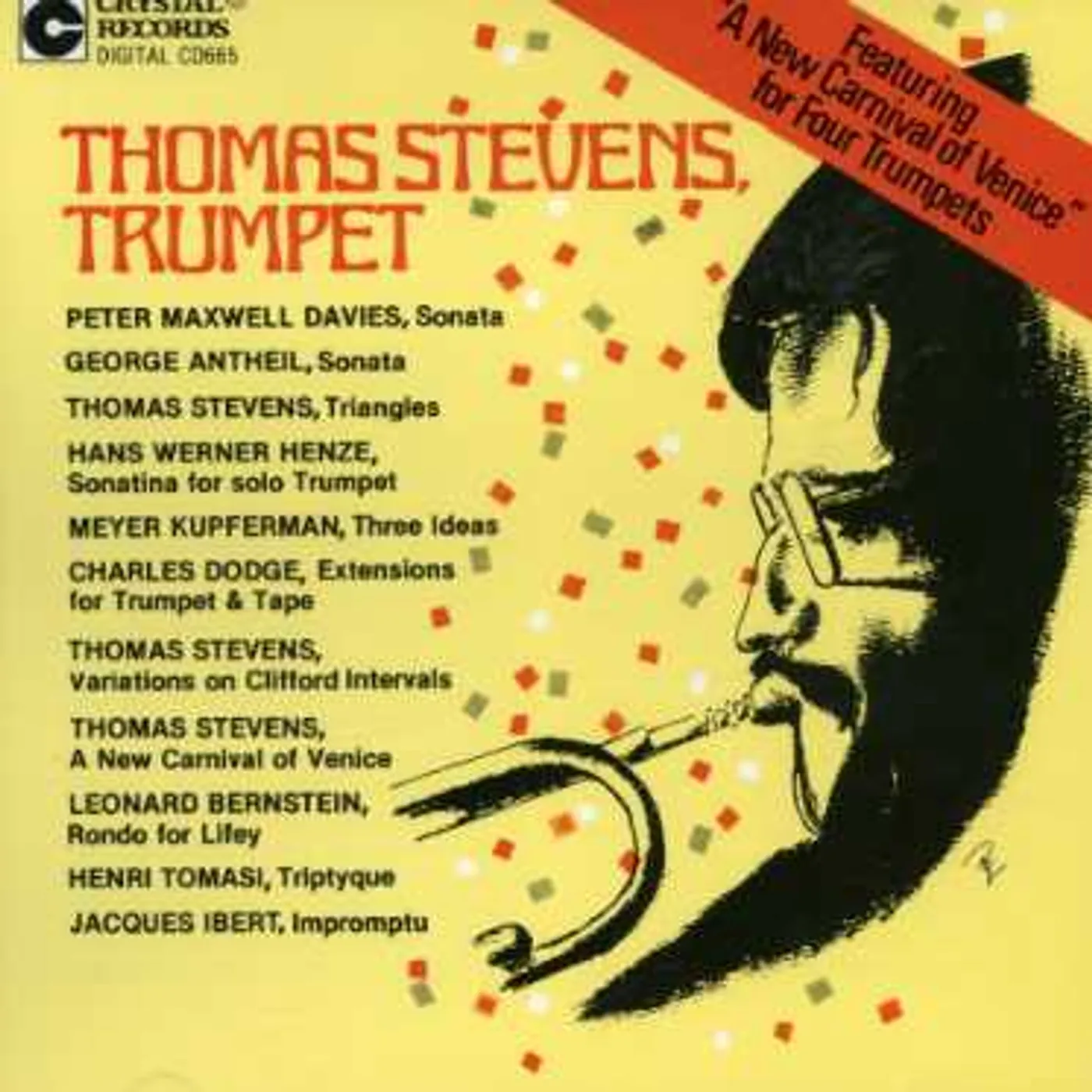 Thomas Stevens TRUMPET WORKS CD