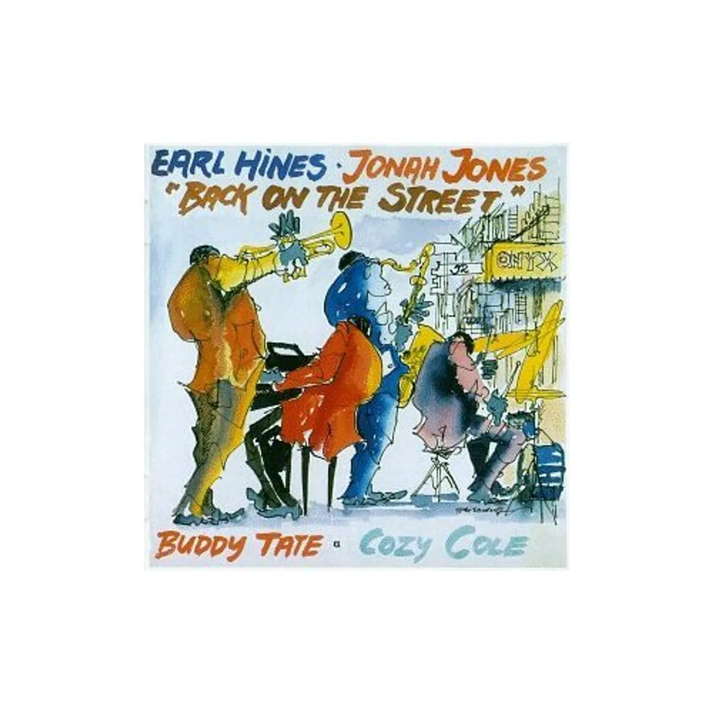 Earl Hines BACK ON THE STREET CD