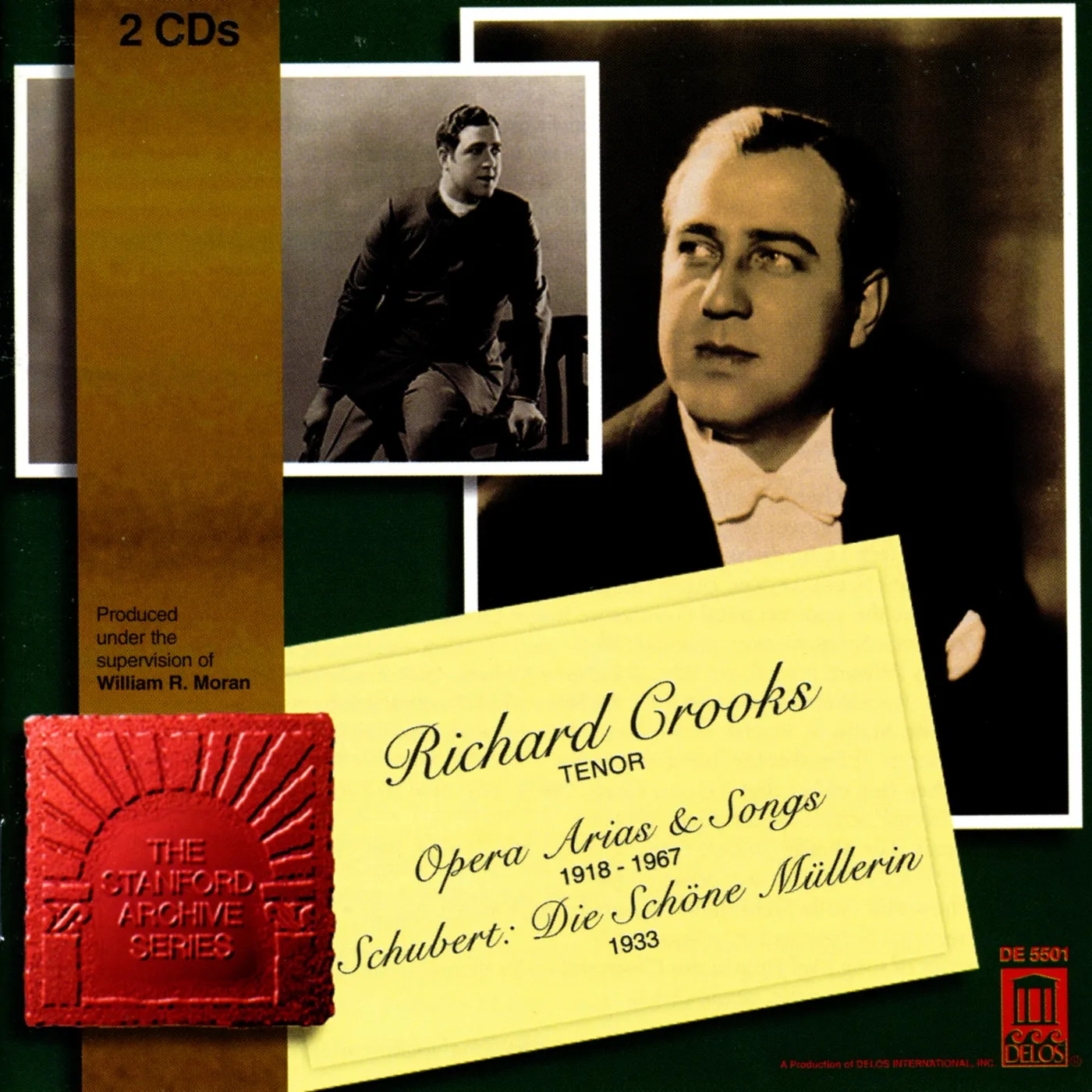 Richard Crooks OPERA ARIAS & SONGS CD