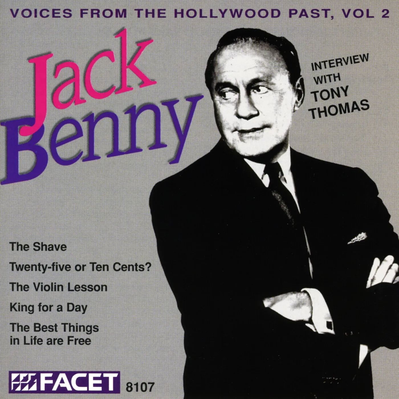 Jack Benny INTERVIEWED BY TONY THOMAS CD