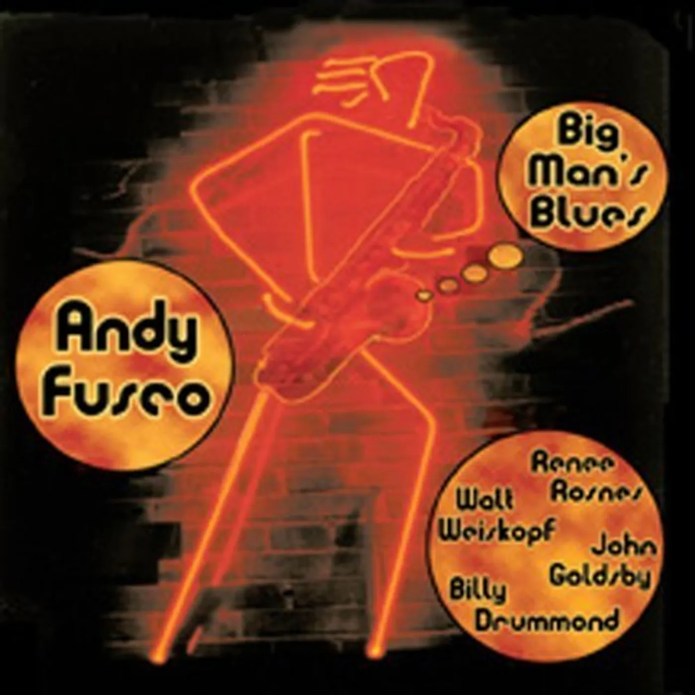 Andy Fusco BIG MAN'S BLUES CD