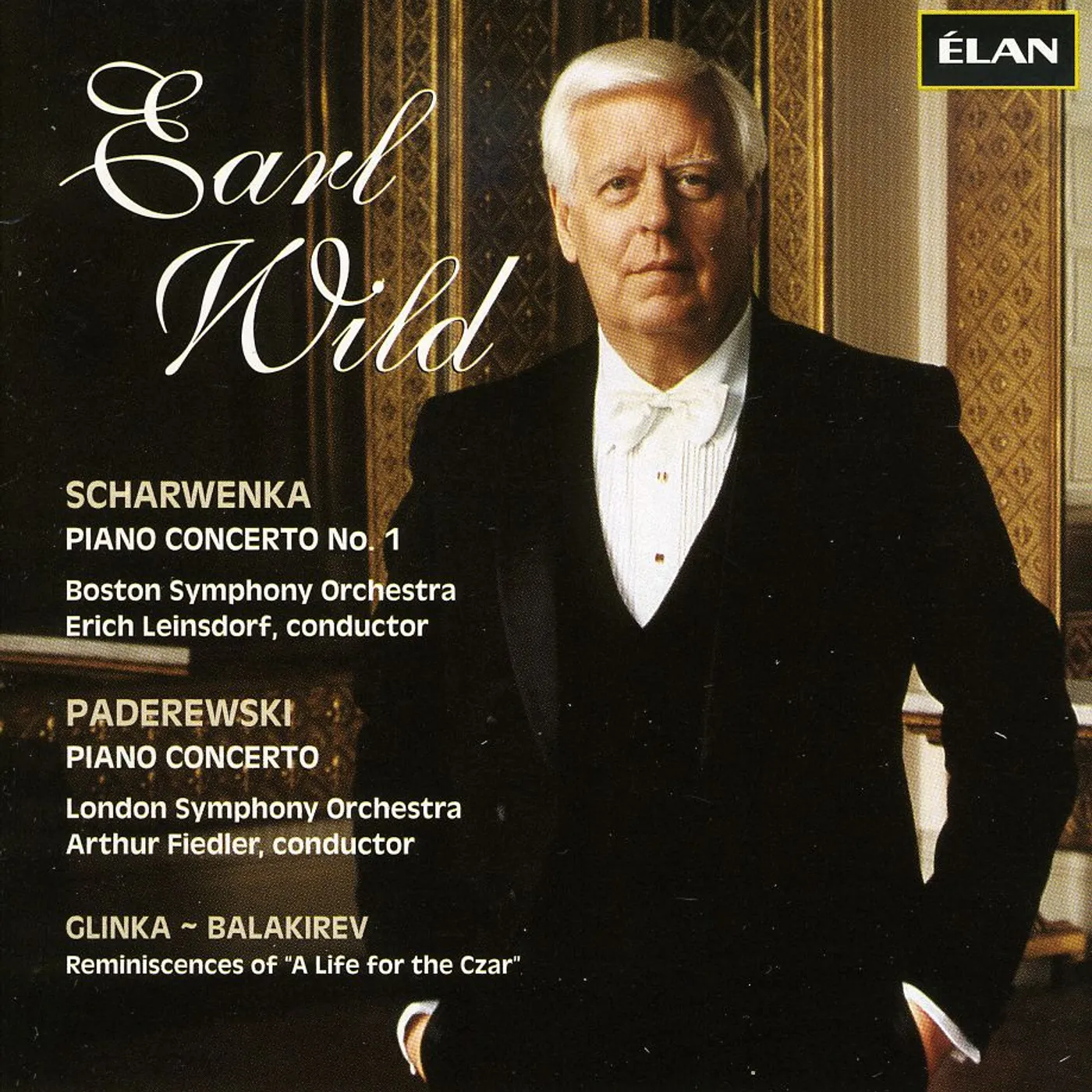 Earl Wild PADAREWSKI & SCHARWENKA PIANO WORKS CD