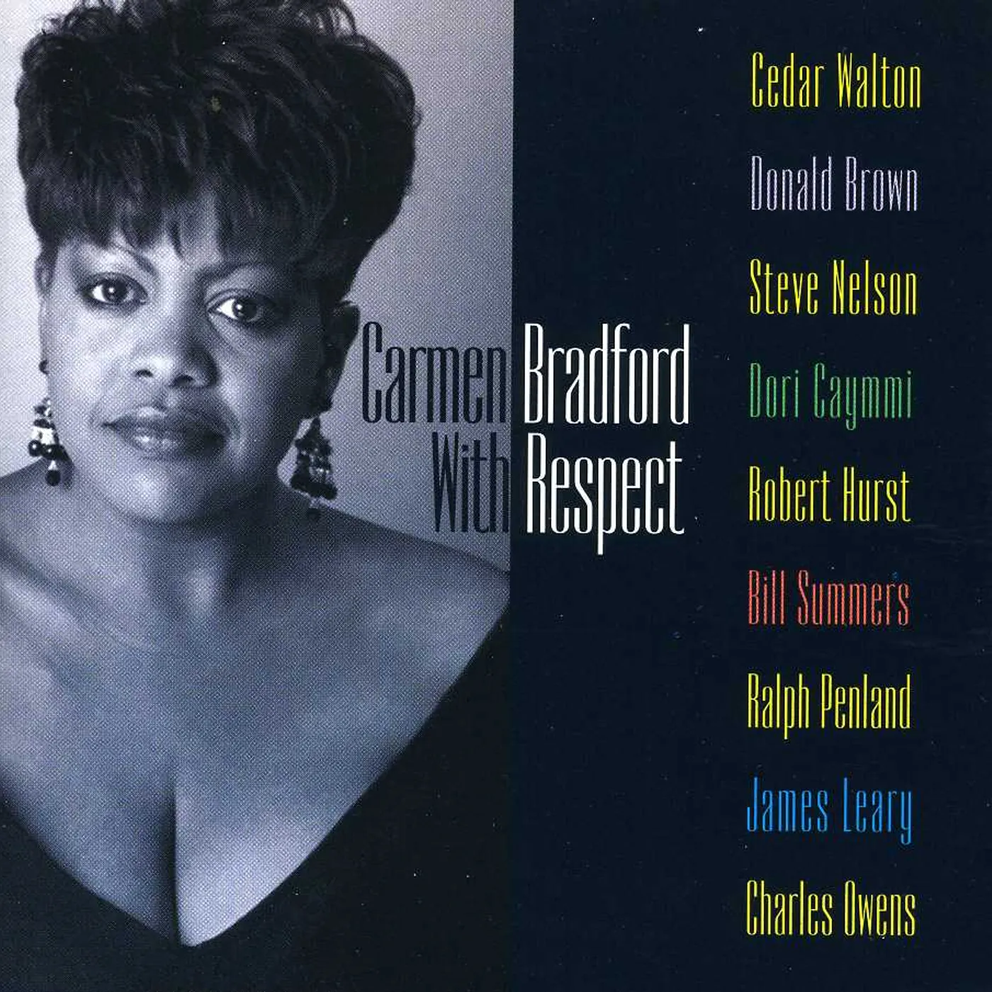 Carmen Bradford WITH RESPECT CD