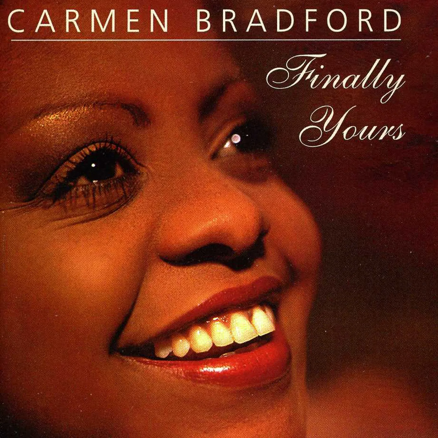 Carmen Bradford FINALLY YOURS CD