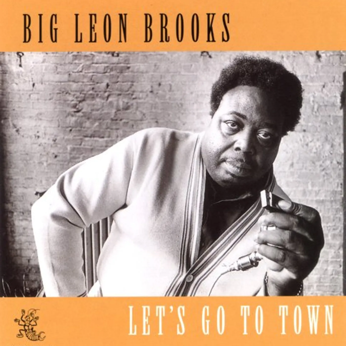 Big Leon Brooks LET'S GO TO TOWN CD