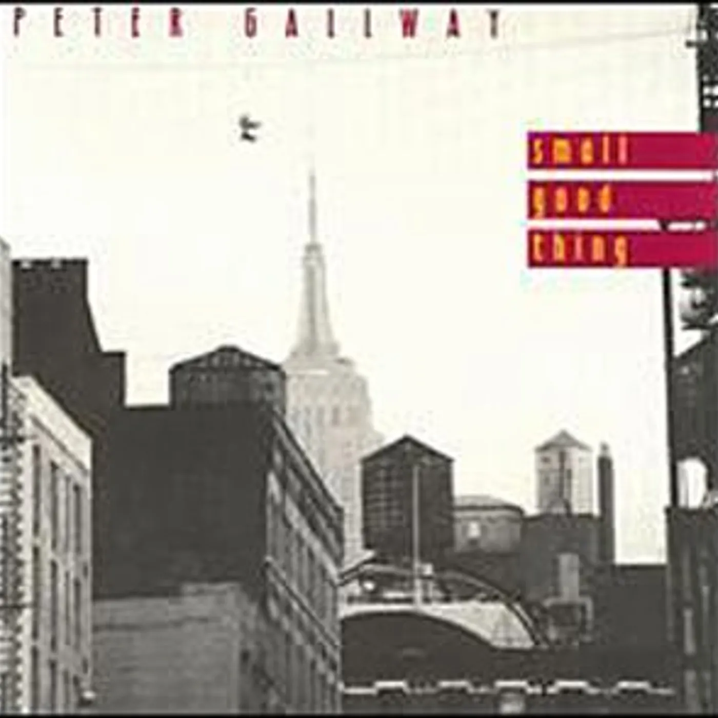 Peter Gallway SMALL GOOD THING CD